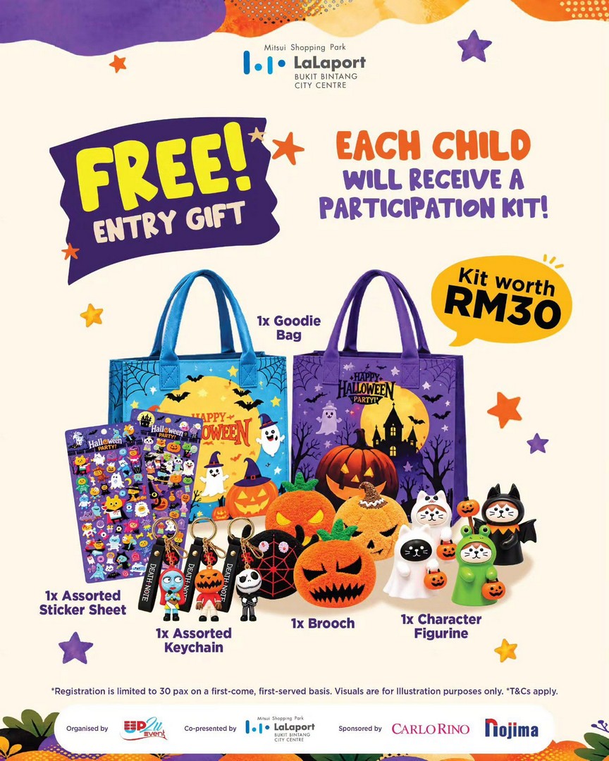 LaLaport-BBCC-Spook-tacle-Halloween-Weekend-2026-9 29 October–1 November 2026: LaLaport BBCC Spook-tacle Halloween Weekend 2026 – Family Halloween Event with Costume Competition, Trick-or-Treat Walkabout, Workshops and Shopping Rewards in Kuala Lumpur