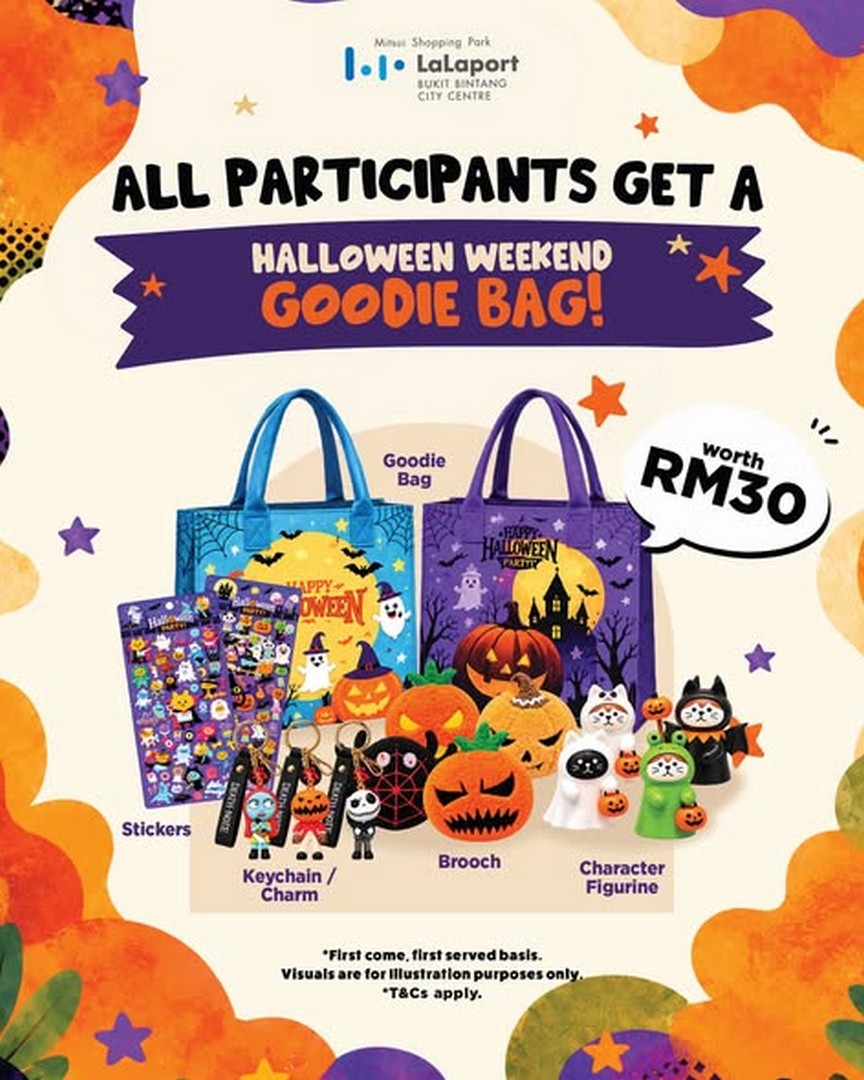 LaLaport-BUKIT-BINTANG-CITY-CENTRE-Halloween-Costume-Competition-Promotion-2 31 October 2026: LaLaport BUKIT BINTANG CITY CENTRE: Halloween Costume Competition, RM15 Entry with Free Goodie Bag Worth Up to RM30 at West Walkway