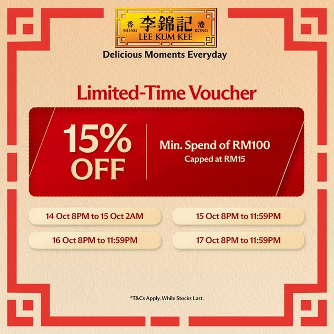 Lee-Kum-Kee-Malaysia-Mid-Month-Online-Promotion-1 14-17 October 2026: Lee Kum Kee Malaysia: Mid-Month Online Promotion with Up to 15% Off Vouchers, Free Gifts and 5% Mix & Match Savings