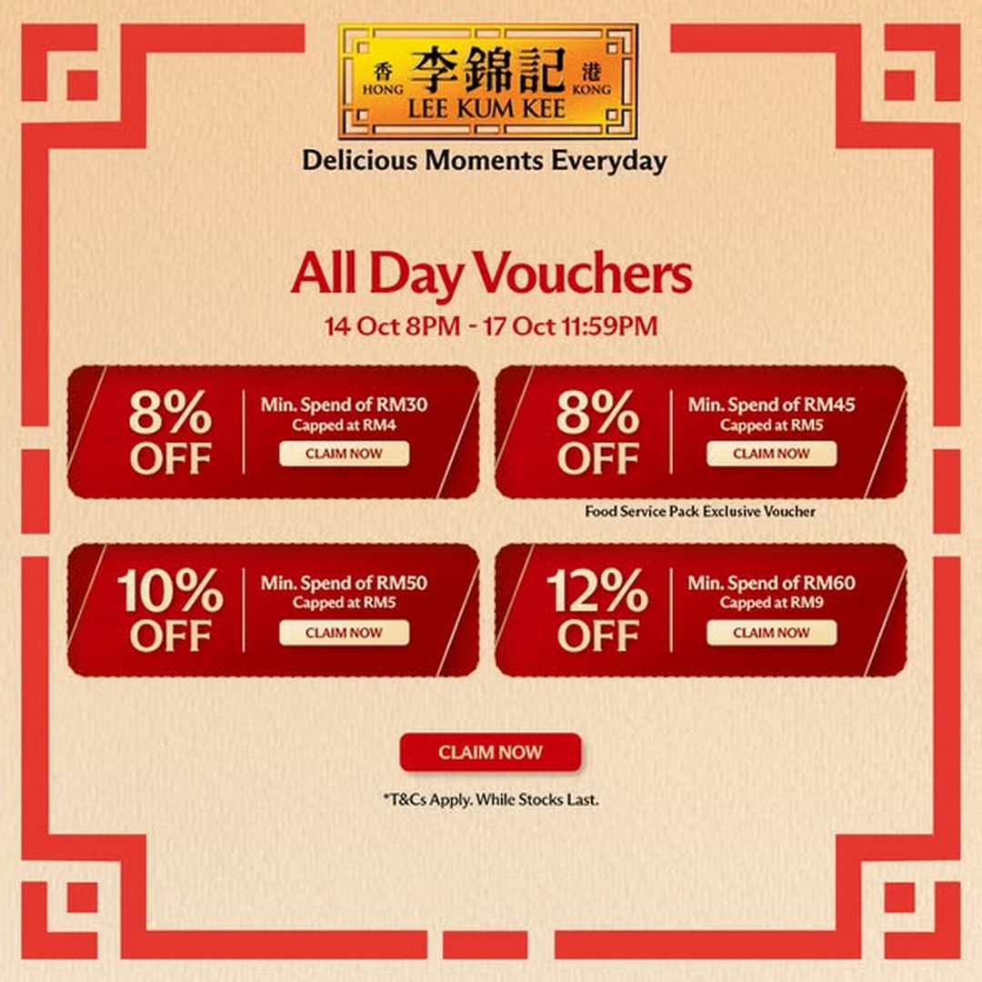 Lee-Kum-Kee-Malaysia-Mid-Month-Online-Promotion-2 14-17 October 2026: Lee Kum Kee Malaysia: Mid-Month Online Promotion with Up to 15% Off Vouchers, Free Gifts and 5% Mix & Match Savings