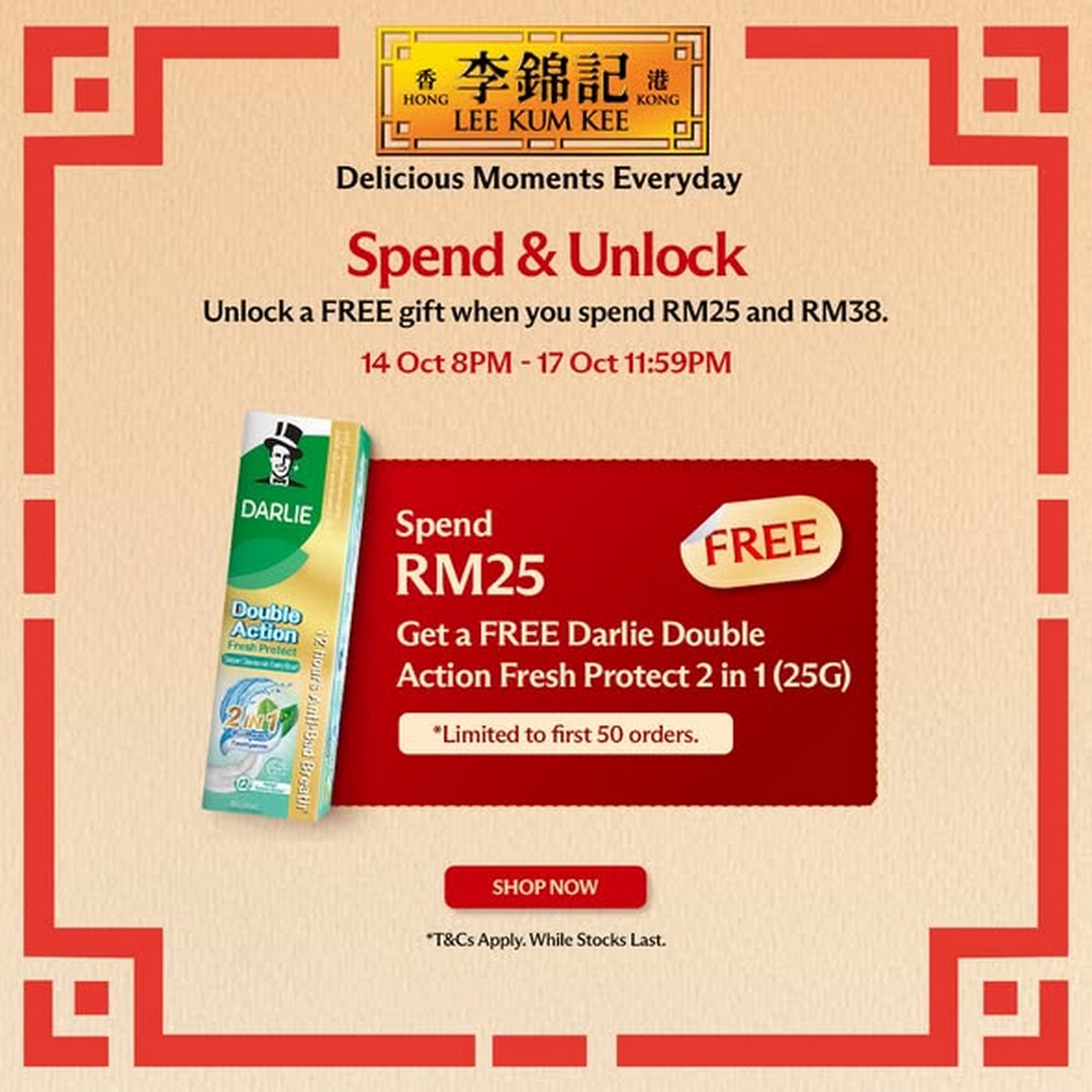 Lee-Kum-Kee-Malaysia-Mid-Month-Online-Promotion-3 14-17 October 2026: Lee Kum Kee Malaysia: Mid-Month Online Promotion with Up to 15% Off Vouchers, Free Gifts and 5% Mix & Match Savings