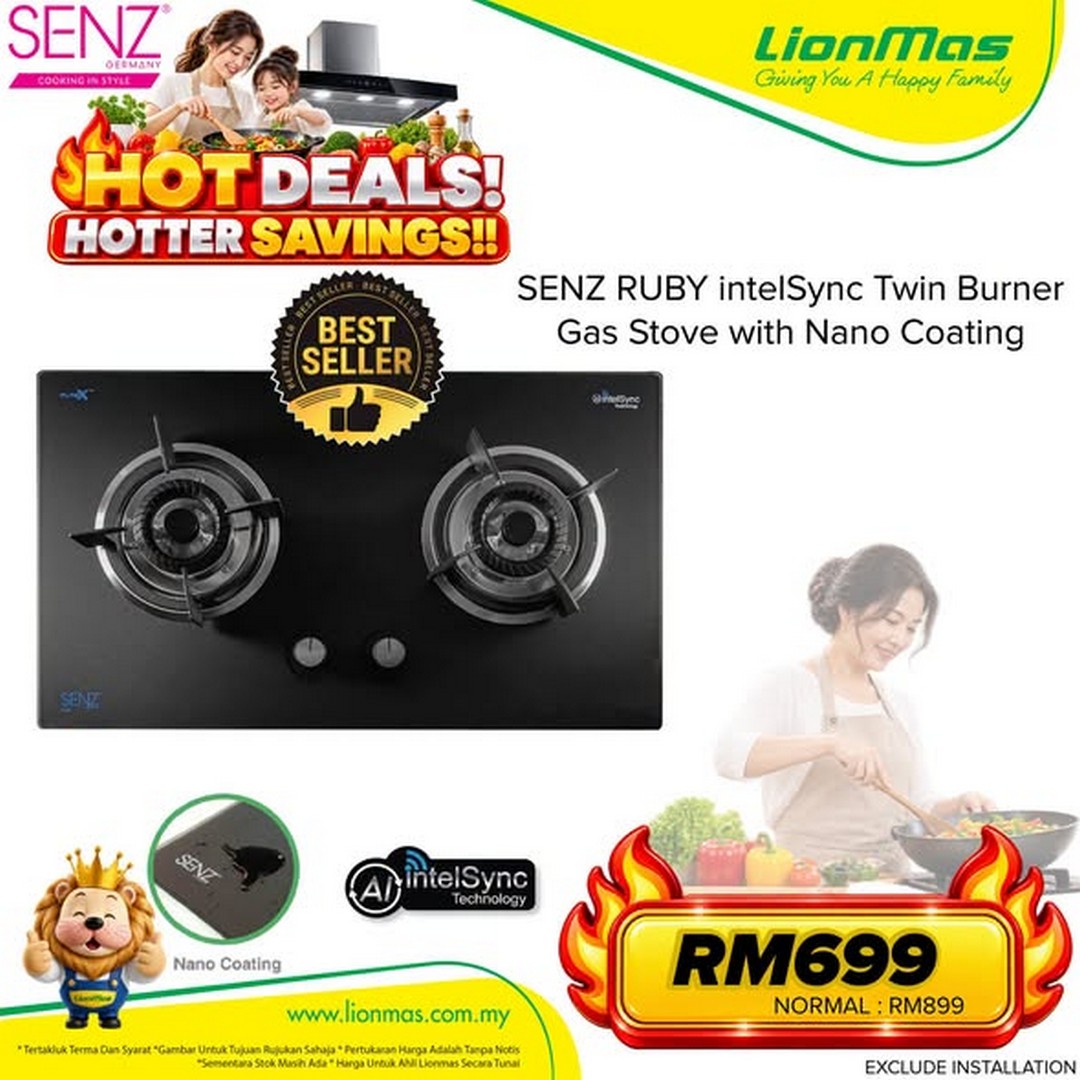 Lionmas-Furnishers-HQ-SENZ-Hood-Hob-Promotion-3 Now till 31 December 2026: Lionmas Furnishers HQ: SENZ Hood & Hob Promotion, Special Deals and Bigger Kitchen Savings In-Store
