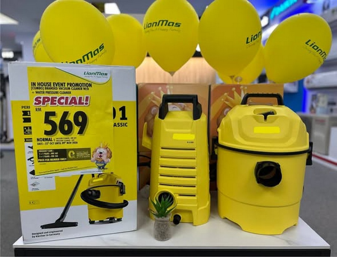 Lionmas-Furnishers-–-Special-Stock-Clearance-Sale-2 22 October–9 November 2026: Lionmas Furnishers – Special Stock Clearance Sale at Gelang Patah, Johor with 50% OFF Air Conditioner Installation and Exclusive Home Appliance Deals from RM399, 10am–9pm