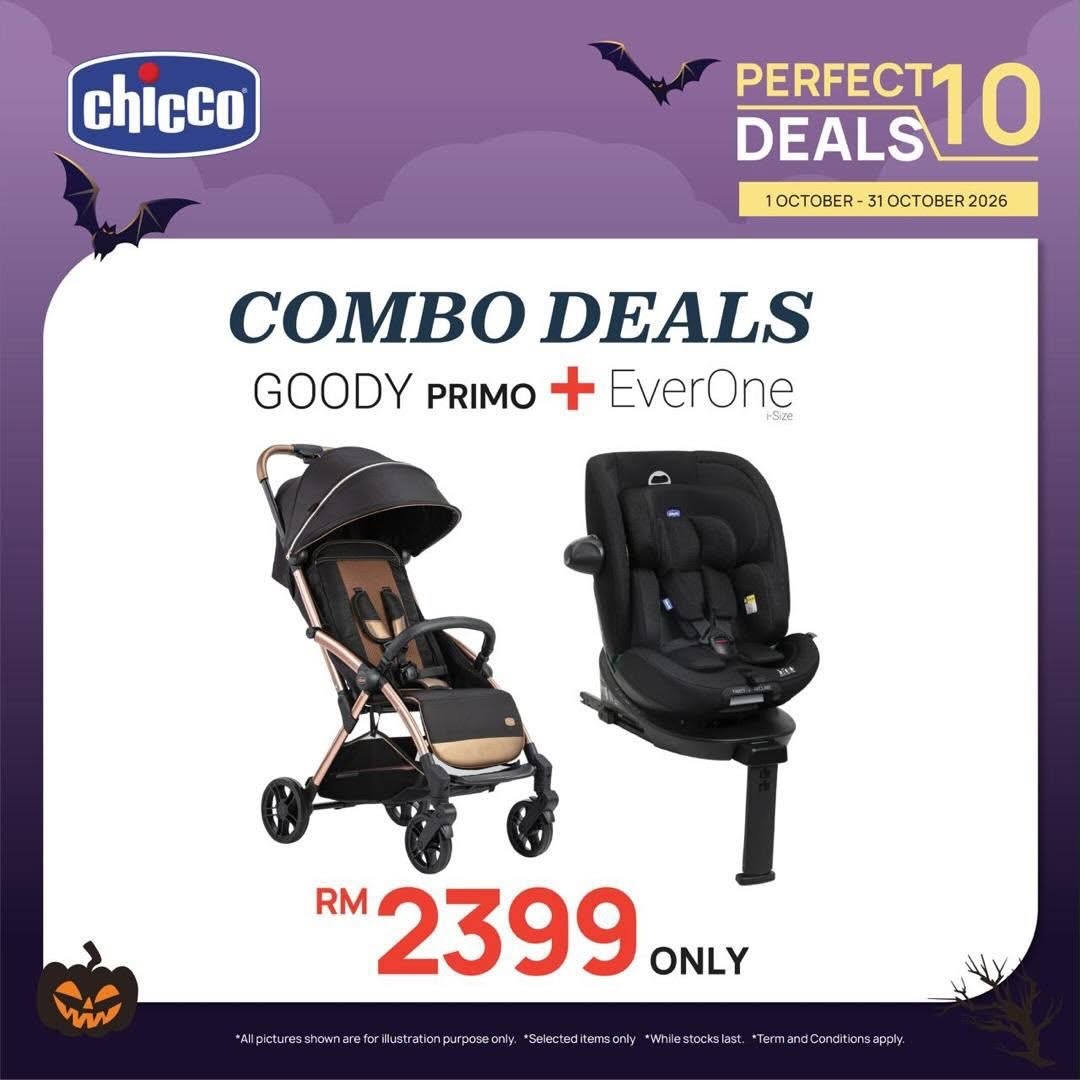 LittleWhiz-Chicco-Perfect-10-Sale-on-Car-Seats-and-Strollers-9 1-31 October 2026: LittleWhiz: Chicco Perfect 10 Sale on Car Seats and Strollers
