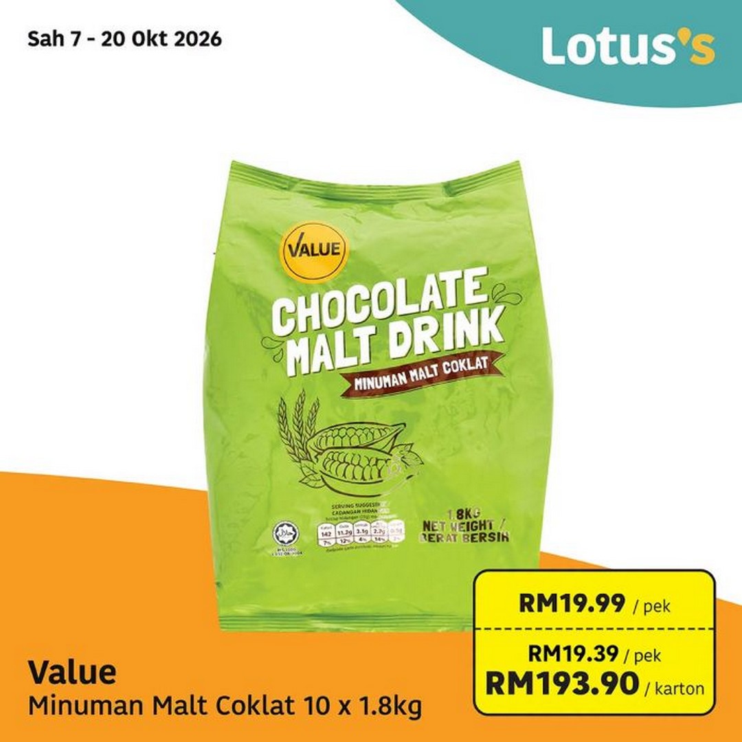 Lotuss-Malaysia-Beli-Lebih-Untung-Lebih-Promotion-with-Grocery-14 7-20 October 2026: Lotus's Malaysia: Beli Lebih Untung Lebih Promotion with Grocery, Food & Household Deals from RM1.69