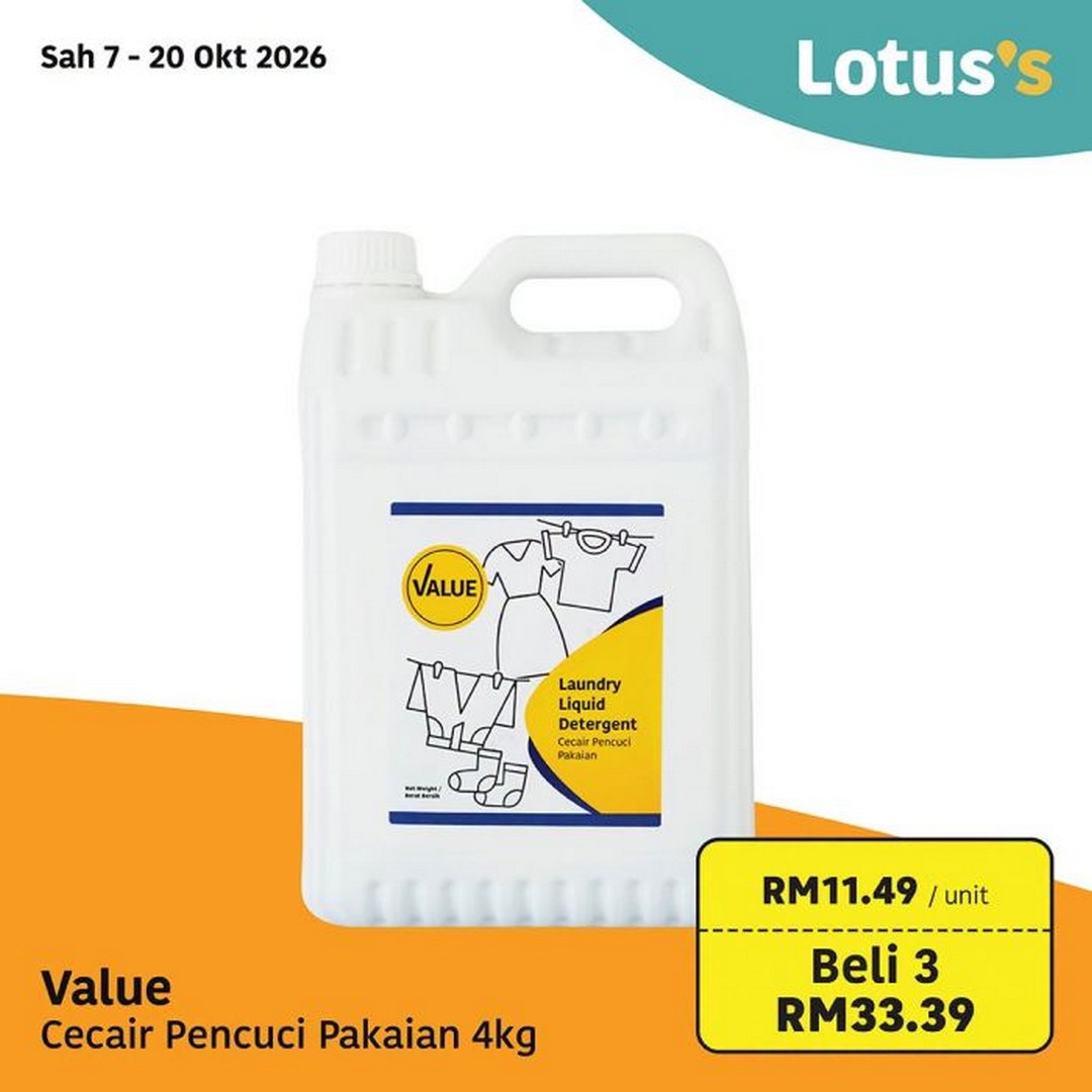 Lotuss-Malaysia-Beli-Lebih-Untung-Lebih-Promotion-with-Grocery-16 7-20 October 2026: Lotus's Malaysia: Beli Lebih Untung Lebih Promotion with Grocery, Food & Household Deals from RM1.69