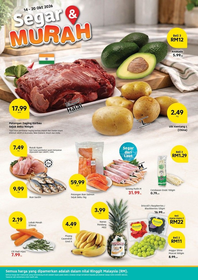 Lotuss-Malaysia-Deepavali-Specials-Buy-1-Free-1-Strawberries-and-Grocery-1 14-28 October 2026: Lotus's Malaysia: Deepavali Specials, Buy 1 Free 1 Strawberries and Grocery Savings Promotion
