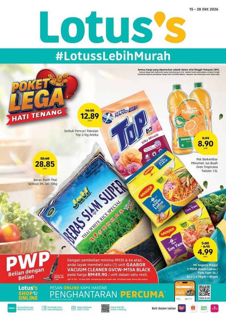 Lotuss-Malaysia-Deepavali-Specials-Buy-1-Free-1-Strawberries-and-Grocery-16 14-28 October 2026: Lotus's Malaysia: Deepavali Specials, Buy 1 Free 1 Strawberries and Grocery Savings Promotion