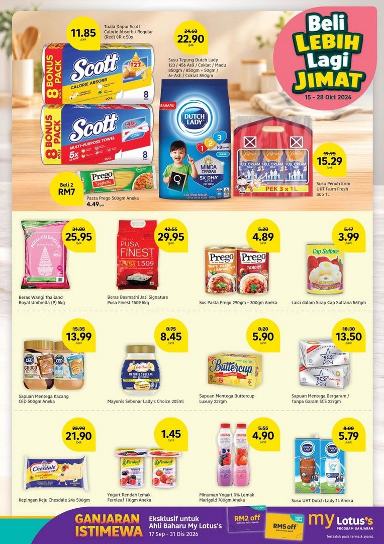 Lotuss-Malaysia-Deepavali-Specials-Buy-1-Free-1-Strawberries-and-Grocery-4 14-28 October 2026: Lotus's Malaysia: Deepavali Specials, Buy 1 Free 1 Strawberries and Grocery Savings Promotion