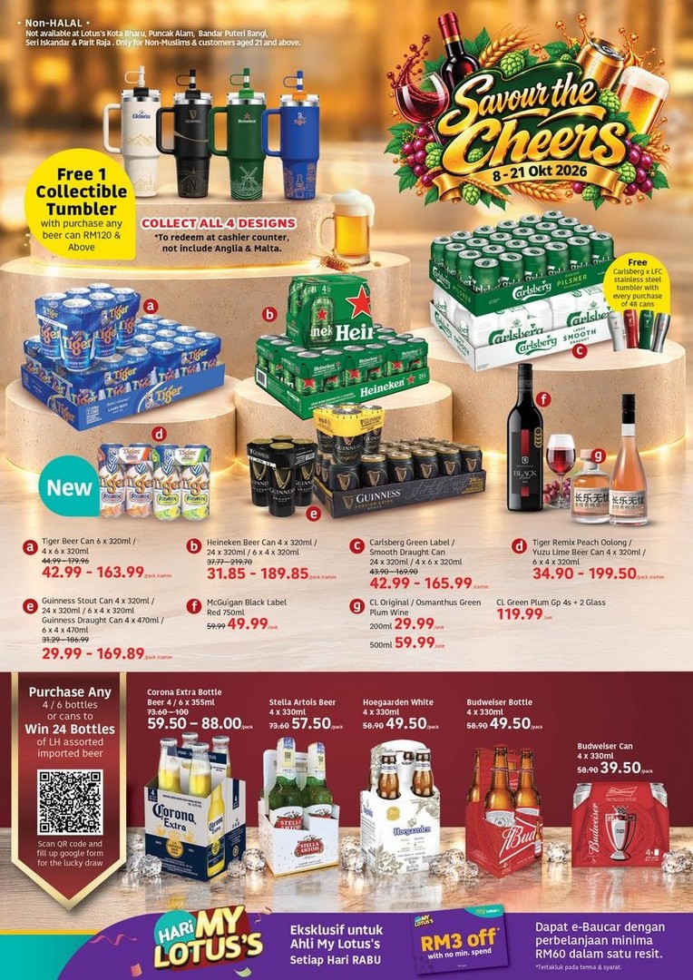 Lotuss-Malaysia-LotussLebihMurah-Promotion-10 8-21 October 2026: Lotus's Malaysia: #LotussLebihMurah Promotion with 10kg Rice at RM26.90, Fresh Food Deals and Up to 50% Off, Available at Lotus's Stores