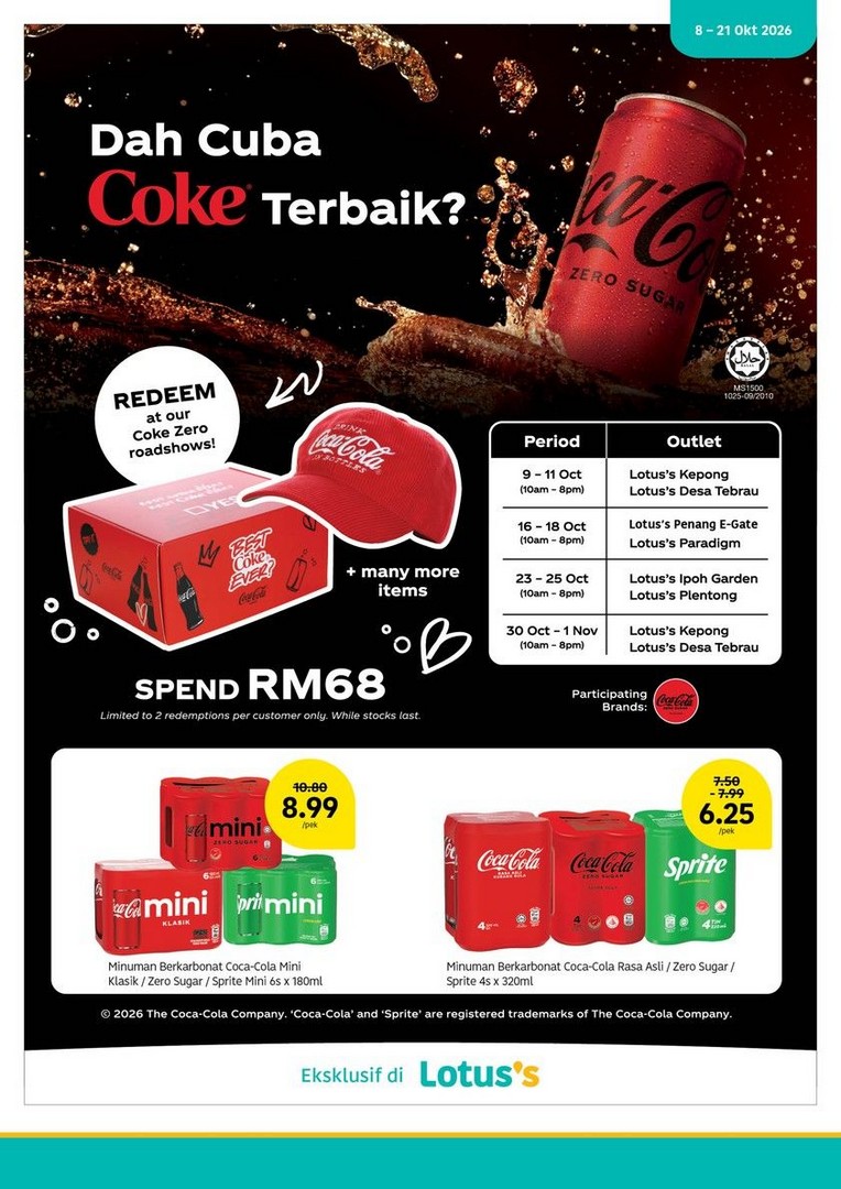 Lotuss-Malaysia-LotussLebihMurah-Promotion-18 8-21 October 2026: Lotus's Malaysia: #LotussLebihMurah Promotion with 10kg Rice at RM26.90, Fresh Food Deals and Up to 50% Off, Available at Lotus's Stores