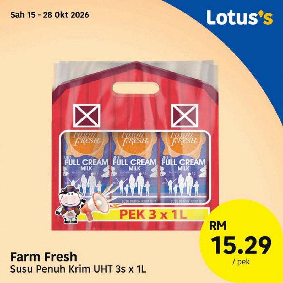 Lotuss-Malaysia-Poket-Lega-Hati-Tenang-Promotion-6 15-28 October 2026: Lotus's Malaysia: Poket Lega Hati Tenang Promotion – Buy 2 for RM3, Multi-Buy Grocery Deals and Fresh Produce Bargains