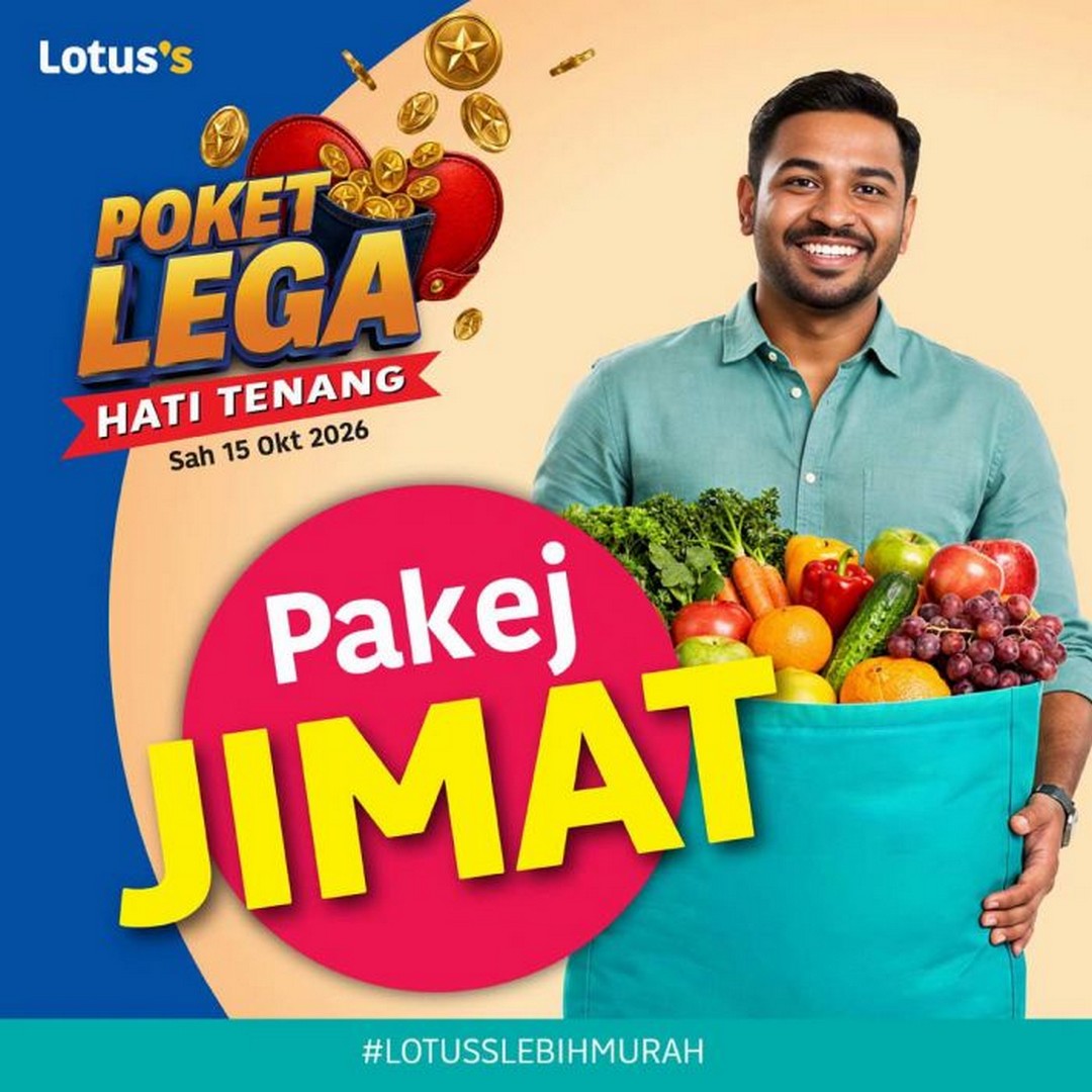 Lotuss-Malaysia-Poket-Lega-Hati-Tenang-Promotion 15-28 October 2026: Lotus's Malaysia: Poket Lega Hati Tenang Promotion – Buy 2 for RM3, Multi-Buy Grocery Deals and Fresh Produce Bargains