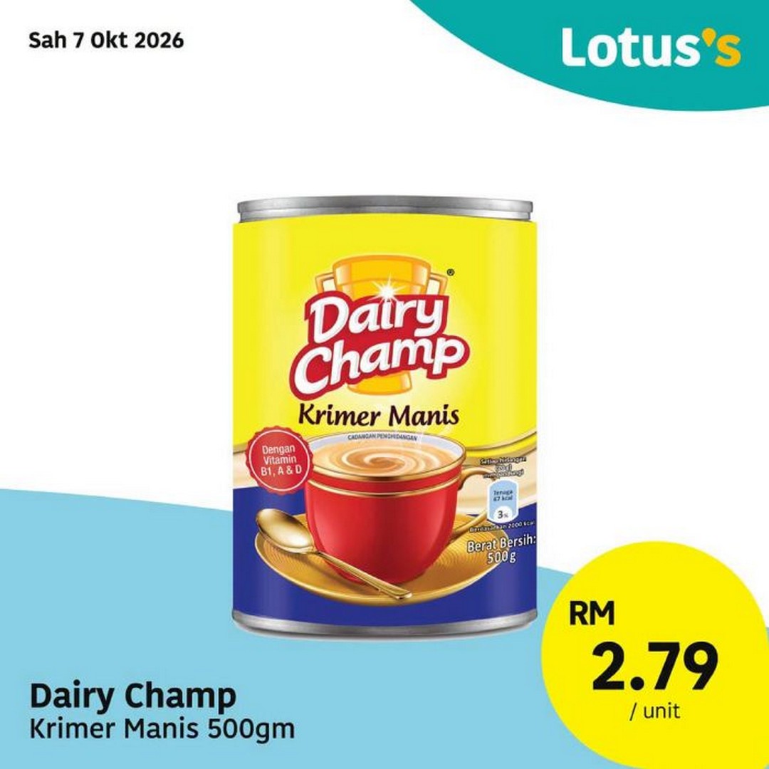 Lotuss-Malaysia-Promosi-HANGAT-Sale-Promotion-11 7-19 October 2026: Lotus's Malaysia: Promosi HANGAT Sale & Promotion with Deals from RM2.79 and Buy 2 Free 1 Offers