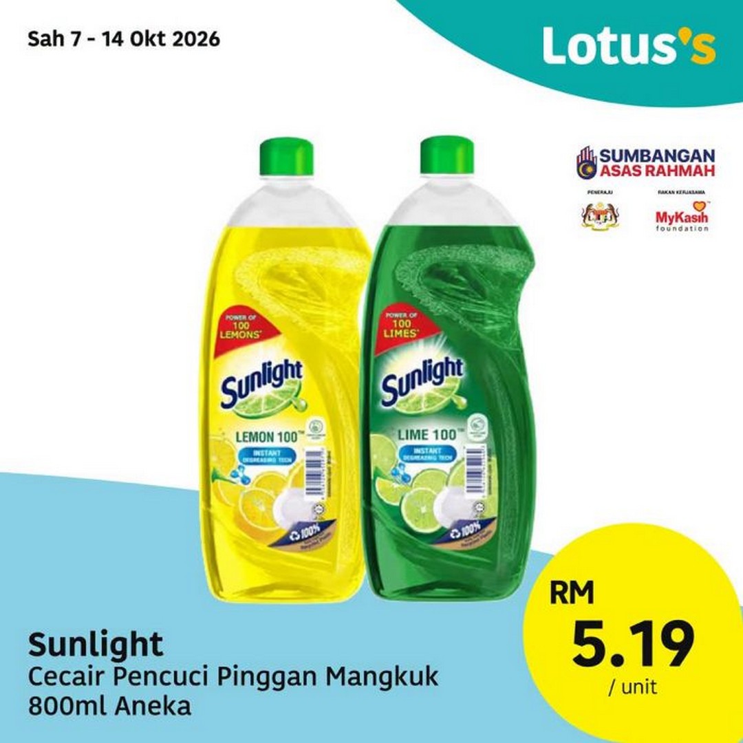 Lotuss-Malaysia-Promosi-HANGAT-Sale-Promotion-12 7-19 October 2026: Lotus's Malaysia: Promosi HANGAT Sale & Promotion with Deals from RM2.79 and Buy 2 Free 1 Offers