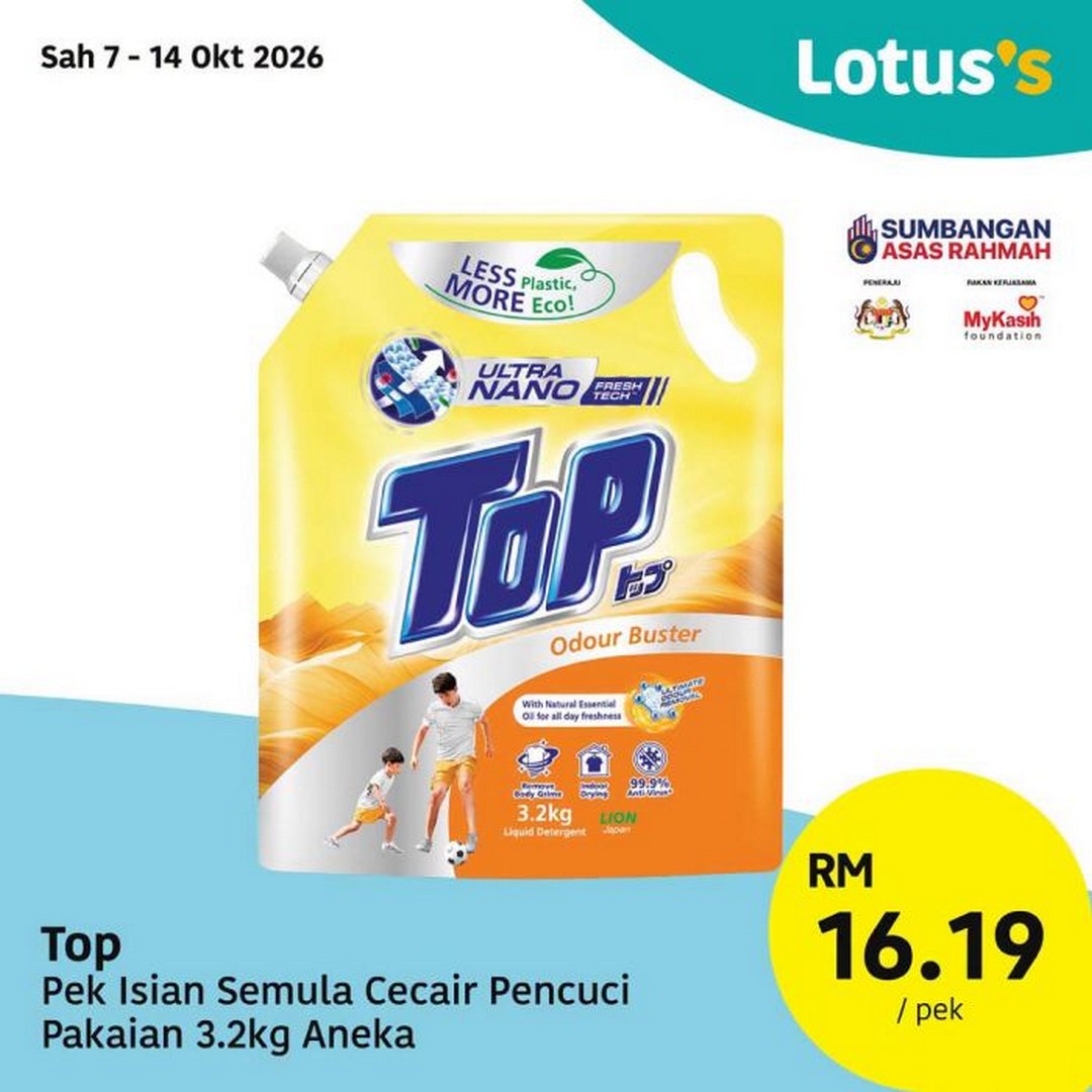 Lotuss-Malaysia-Promosi-HANGAT-Sale-Promotion-13 7-19 October 2026: Lotus's Malaysia: Promosi HANGAT Sale & Promotion with Deals from RM2.79 and Buy 2 Free 1 Offers
