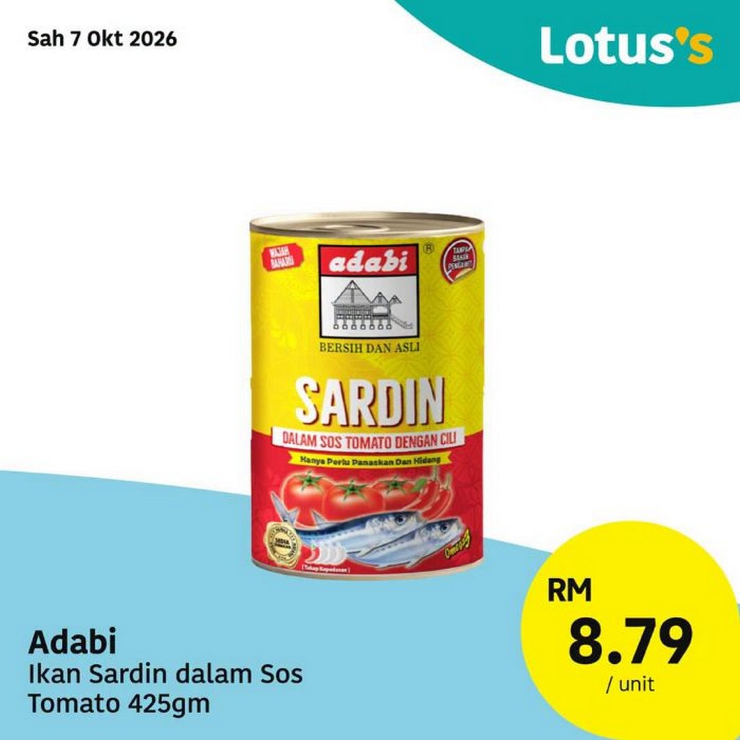 Lotuss-Malaysia-Promosi-HANGAT-Sale-Promotion-8 7-19 October 2026: Lotus's Malaysia: Promosi HANGAT Sale & Promotion with Deals from RM2.79 and Buy 2 Free 1 Offers