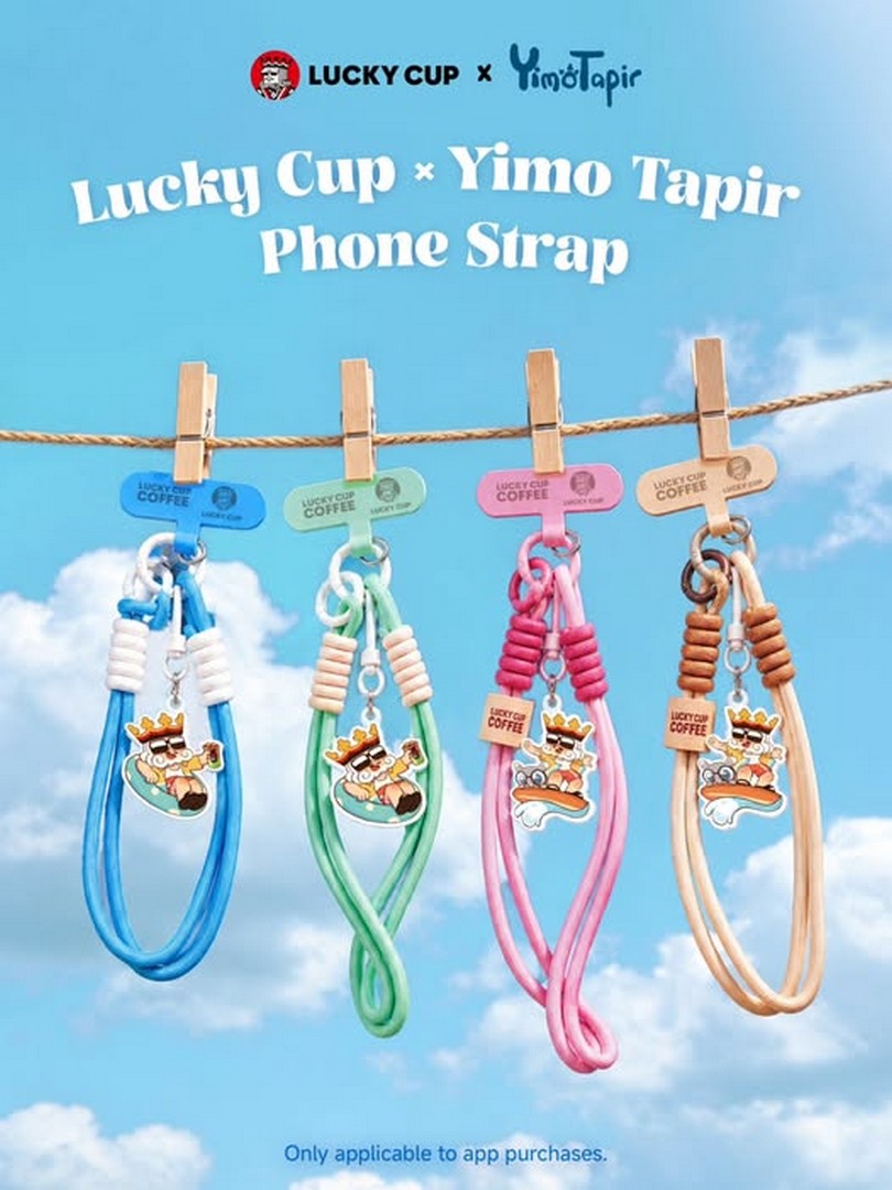 Lucky-Cup-Coffee-Malaysia-–-Get-a-Free-Cute-Phone-Strap 22 October 2026 onwards: Lucky Cup Coffee Malaysia – Get a Free Cute Phone Strap When You Buy Any 2 New Series Drinks via the Lucky Cup App
