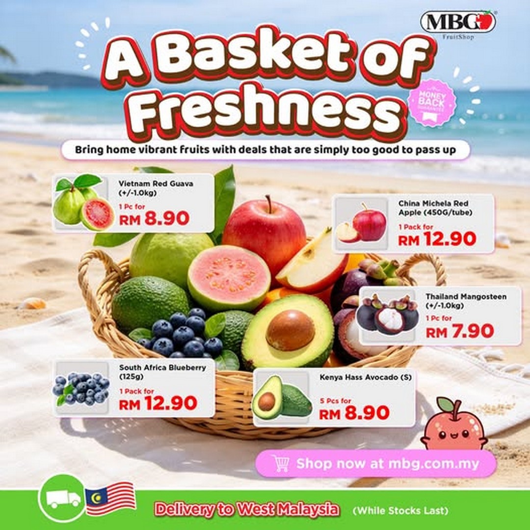 MBG-Fruit-Shop-Promotion-–-Fresh-Fruits-Delivered 1 October 2026 onwards: MBG Fruit Shop: Promotion – Fresh Fruits Delivered to Your Door with RM5 Survey Discount and Online Shopping