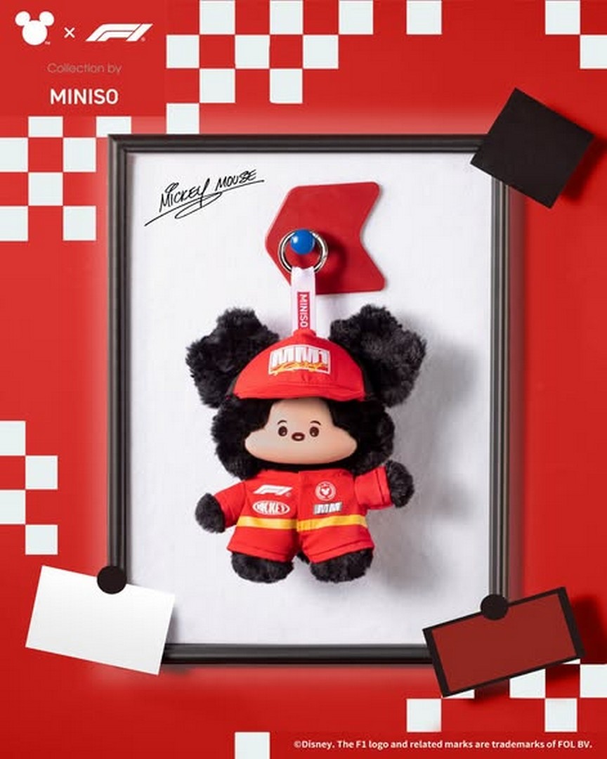 MINISO-Disney-x-Formula-1®-Mickey-Speed-Life-Collection-1 1 October 2026 onwards: MINISO: Disney x Formula 1® Mickey Speed Life Collection Vinyl Plush Promotion at Pavilion Bukit Jalil