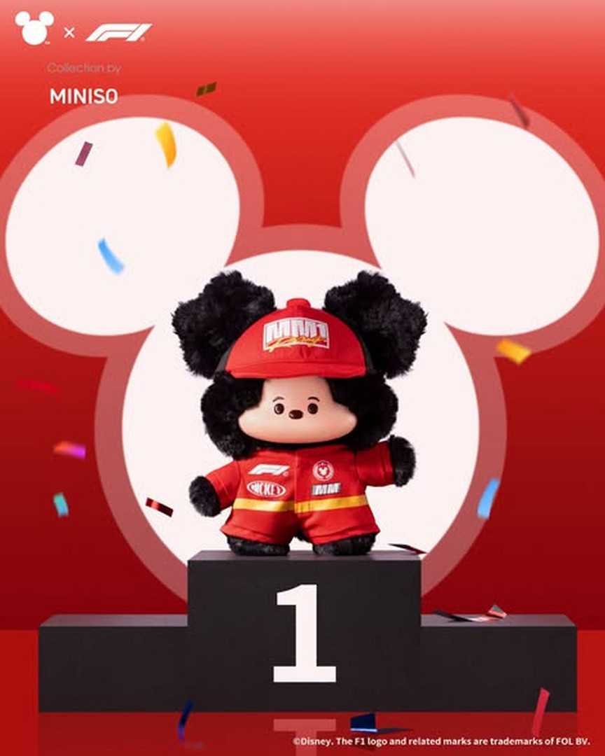 MINISO-Disney-x-Formula-1®-Mickey-Speed-Life-Collection-3 1 October 2026 onwards: MINISO: Disney x Formula 1® Mickey Speed Life Collection Vinyl Plush Promotion at Pavilion Bukit Jalil
