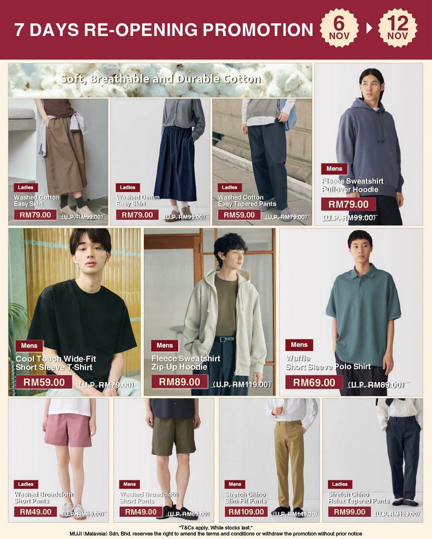 MUJI-Malaysia-Reopening-Promotion-at-The-Mall-Mid-Valley-Southkey-5 6 November 2026: MUJI Malaysia Reopening Promotion at The Mall, Mid Valley Southkey – Get RM50 Vouchers, Limited-Edition Jute Bags and Stoneware Mugs