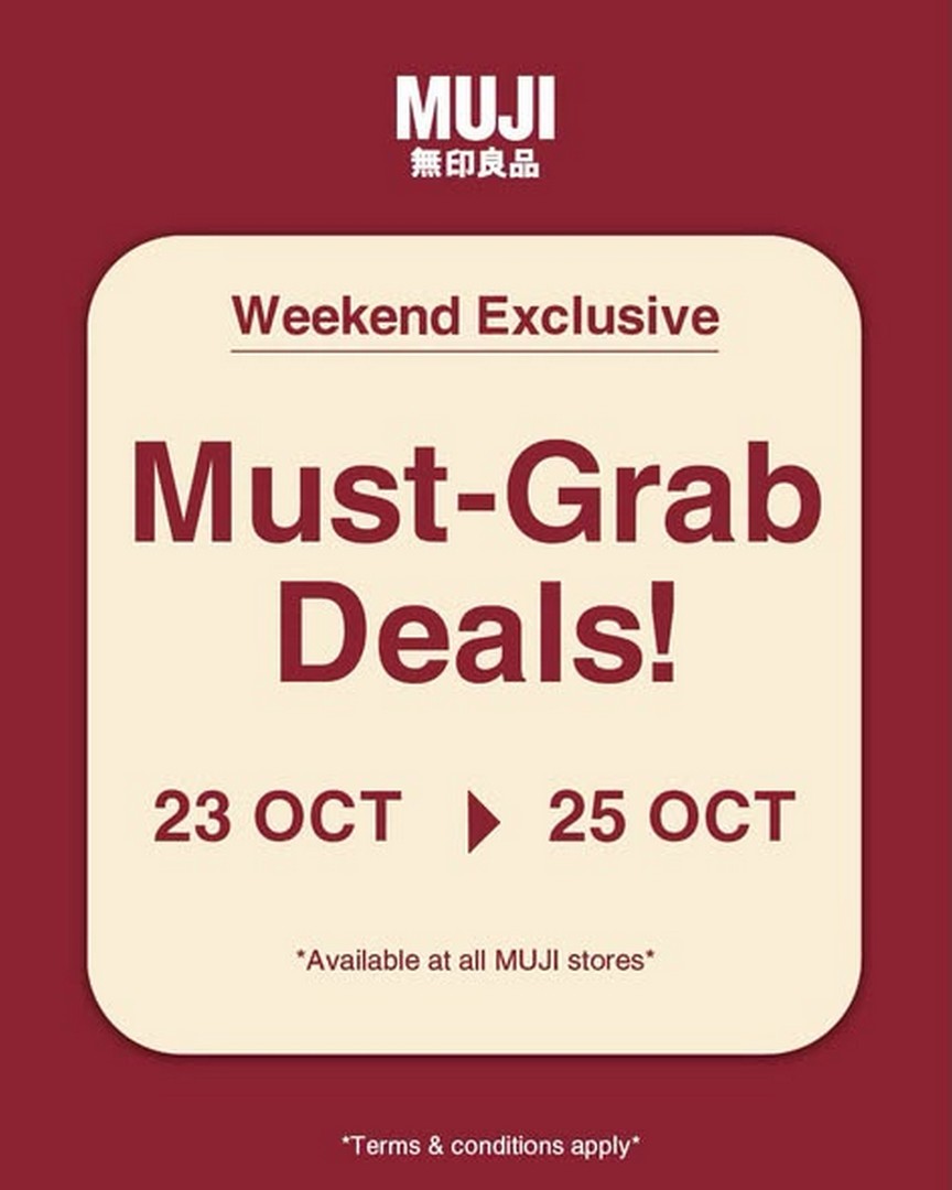 MUJI-Malaysia-Weekend-Deals-–-Discover-Everyday-Essentials 23–25 November 2026: MUJI Malaysia Weekend Deals – Discover Everyday Essentials and Great Finds at All MUJI Stores