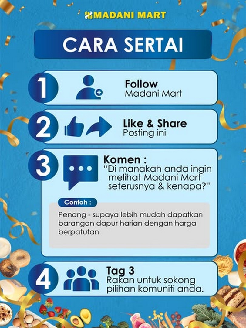 Madani-Mart-Giveaway-Promotion-to-Win-a-Tefal-Natura-1 26 September-11 October 2026: Madani Mart: Giveaway Promotion to Win a Tefal Natura Non-Stick Frypan by Sharing Where Madani Mart Should Open Next