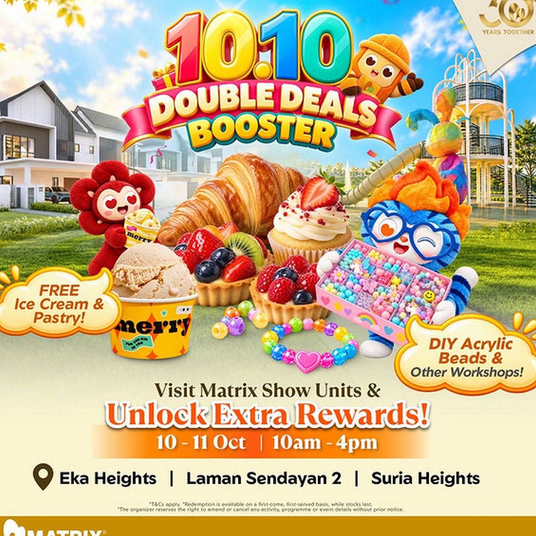 Matrix-Concepts-Holdings-Berhad-Free-Ice-Cream 10-11 October 2026: Matrix Concepts Holdings Berhad: Free Ice Cream, Kids' Activities, Lucky Draw Prizes and Exclusive 10.10 Double Deals at Bandar Sri Sendayan