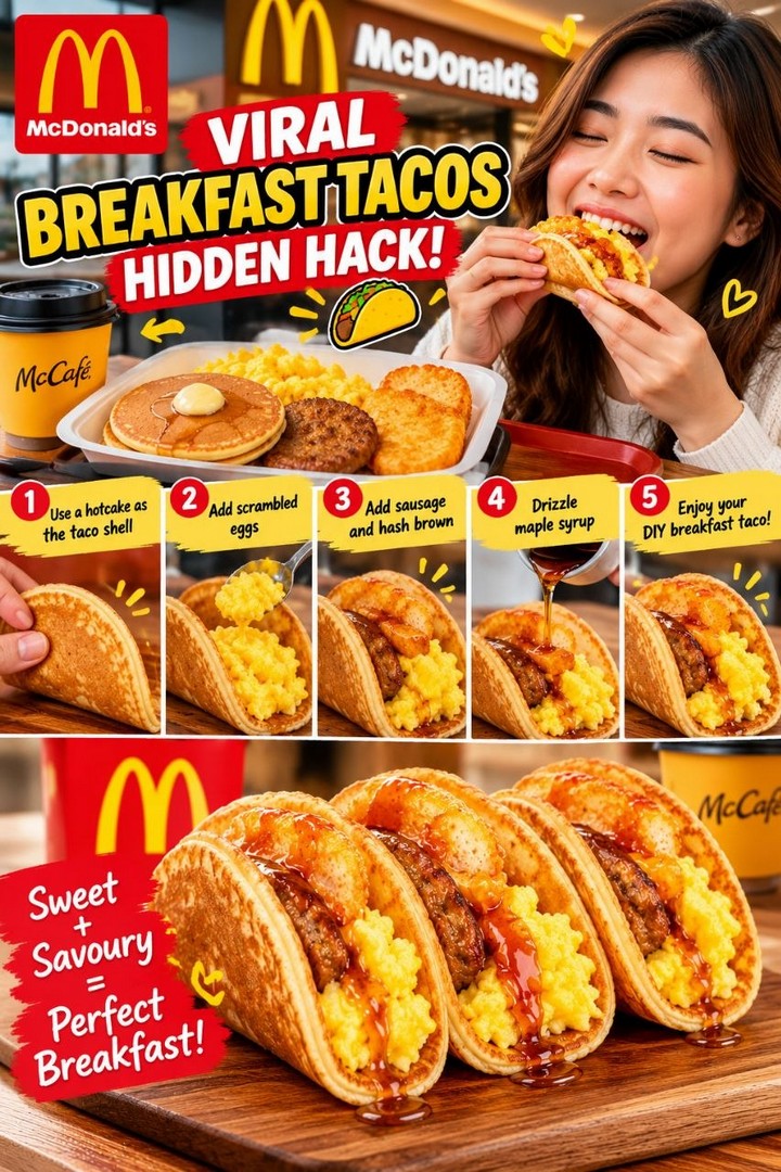 McDonalds-Malaysia-Viral-Breakfast-Tacos-Food-Hack-Promotion-Idea-1 20 October 2026 onwards: McDonald’s Malaysia: Viral Breakfast Tacos Food Hack Promotion Idea – Turn Hotcakes, Eggs, Sausage and Hash Browns into a Sweet and Savoury Breakfast
