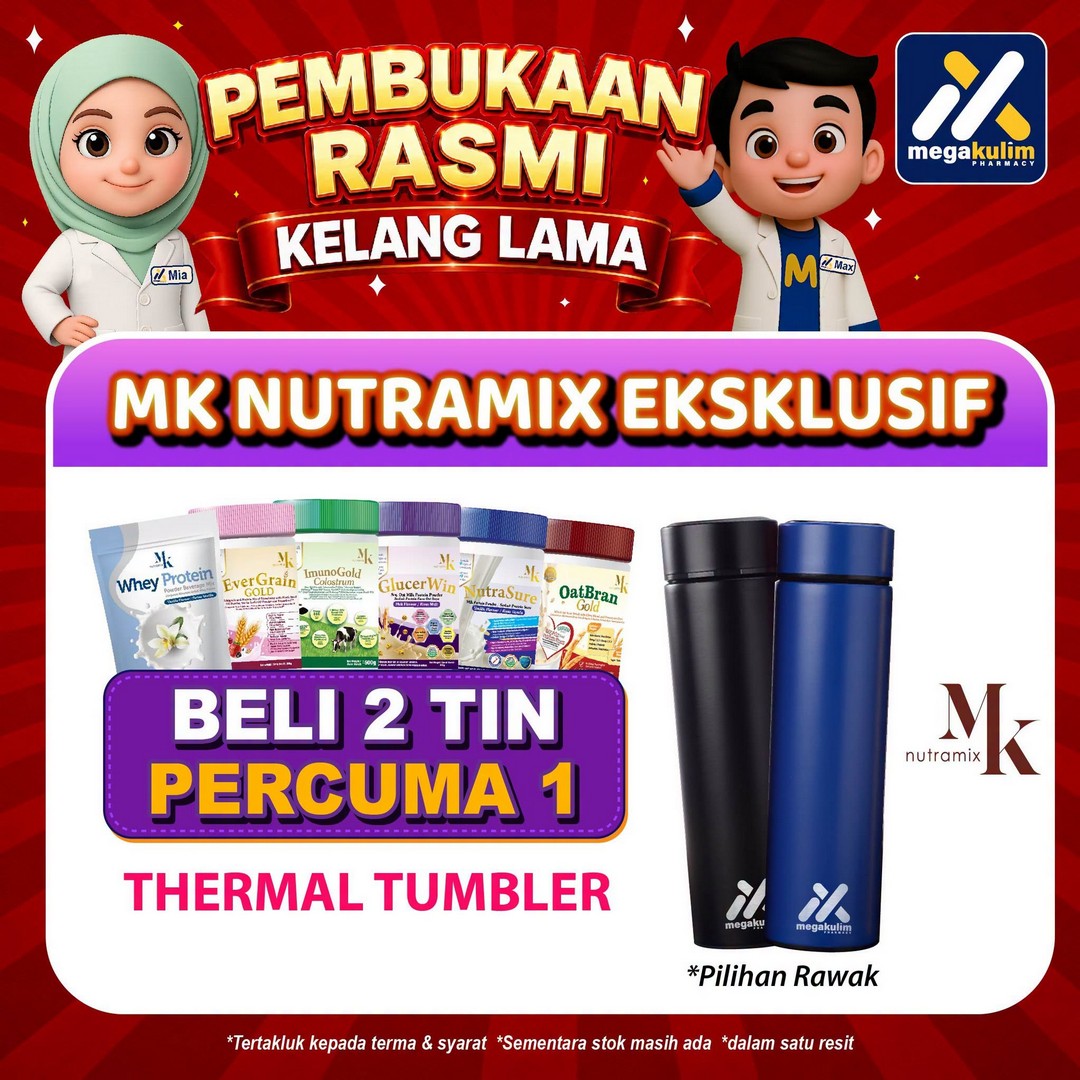 Mega-Kulim-Pharmacy-Klang-Lama-Kulim-Kedah-11 23–25 October 2026: Mega Kulim Pharmacy Klang Lama, Kulim, Kedah: Official Opening Promotion with Free Health Screening, Spin & Win, Lucky Draw, Early Bird Offers and 3-for-2 Deals from 9am to 10pm