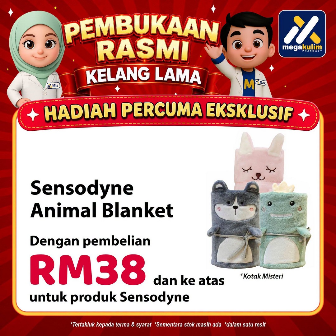 Mega-Kulim-Pharmacy-Klang-Lama-Kulim-Kedah-7 23–25 October 2026: Mega Kulim Pharmacy Klang Lama, Kulim, Kedah: Official Opening Promotion with Free Health Screening, Spin & Win, Lucky Draw, Early Bird Offers and 3-for-2 Deals from 9am to 10pm