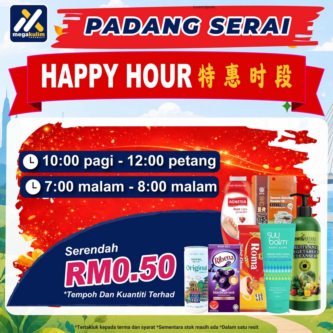 Mega-Kulim-Pharmacy-Padang-Serai-Health-Carnival-Promotion-20 31 October–1 November 2026: Mega Kulim Pharmacy Padang Serai Health Carnival Promotion with Free Health Screening, Buy 3 for 2 Deals and Exclusive Rewards in Kedah