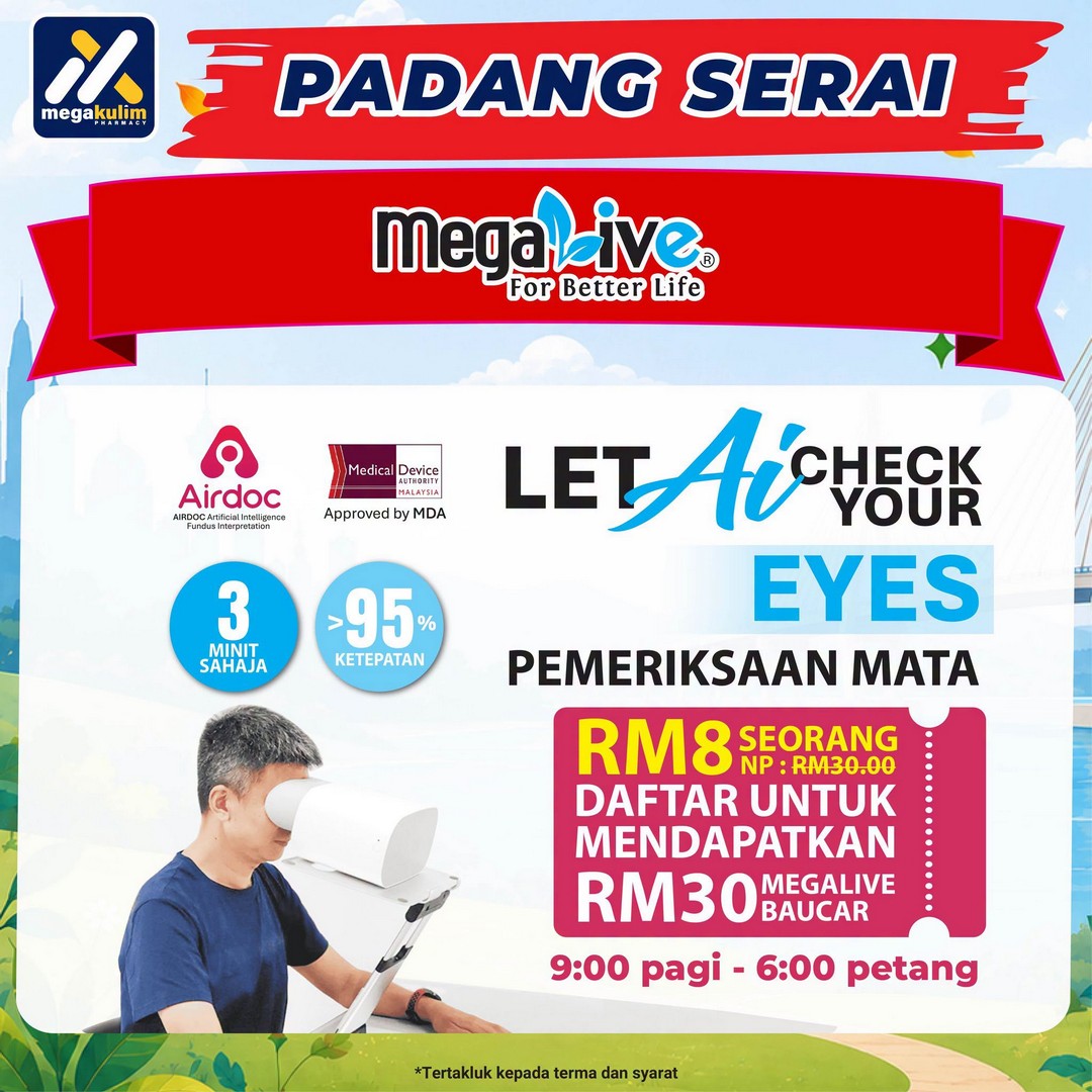 Mega-Kulim-Pharmacy-Padang-Serai-Health-Carnival-Promotion-21 31 October–1 November 2026: Mega Kulim Pharmacy Padang Serai Health Carnival Promotion with Free Health Screening, Buy 3 for 2 Deals and Exclusive Rewards in Kedah