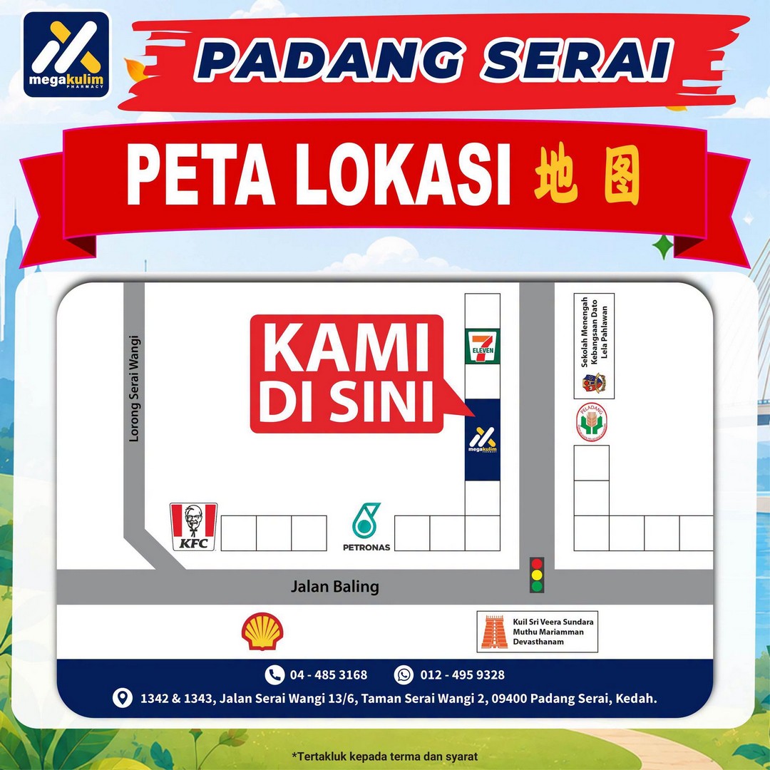 Mega-Kulim-Pharmacy-Padang-Serai-Health-Carnival-Promotion-24 31 October–1 November 2026: Mega Kulim Pharmacy Padang Serai Health Carnival Promotion with Free Health Screening, Buy 3 for 2 Deals and Exclusive Rewards in Kedah