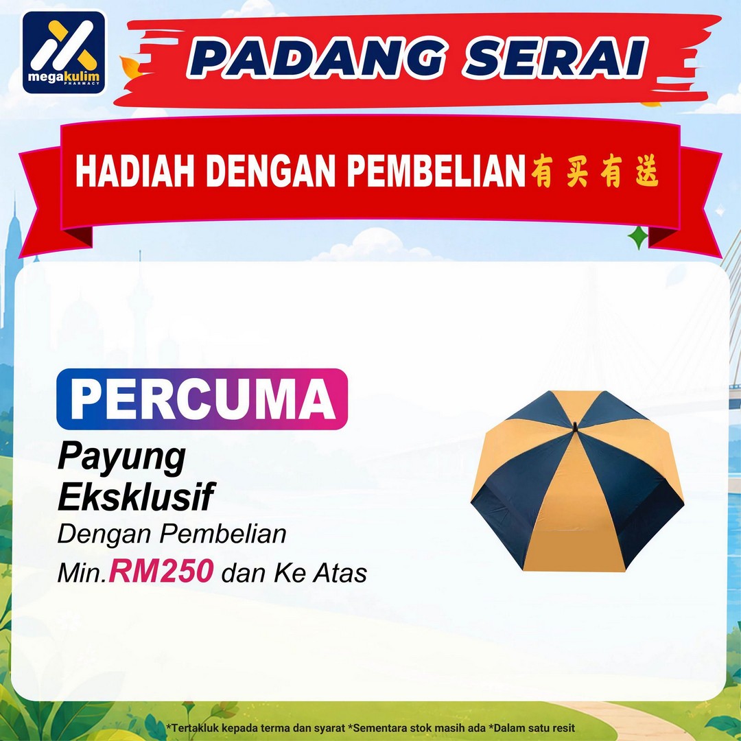 Mega-Kulim-Pharmacy-Padang-Serai-Health-Carnival-Promotion-4 31 October–1 November 2026: Mega Kulim Pharmacy Padang Serai Health Carnival Promotion with Free Health Screening, Buy 3 for 2 Deals and Exclusive Rewards in Kedah