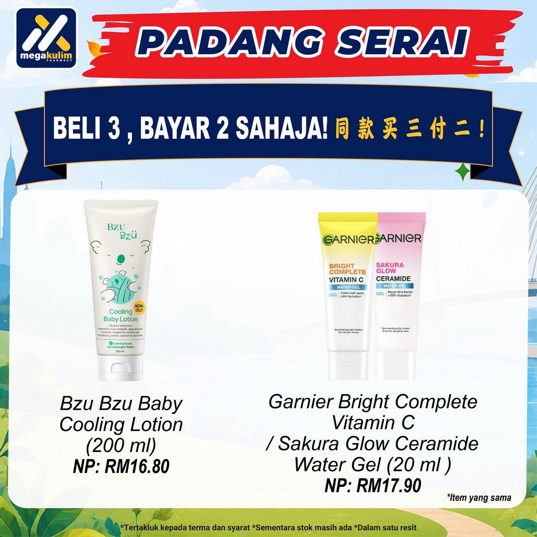 Mega-Kulim-Pharmacy-Padang-Serai-Health-Carnival-Promotion-9 31 October–1 November 2026: Mega Kulim Pharmacy Padang Serai Health Carnival Promotion with Free Health Screening, Buy 3 for 2 Deals and Exclusive Rewards in Kedah