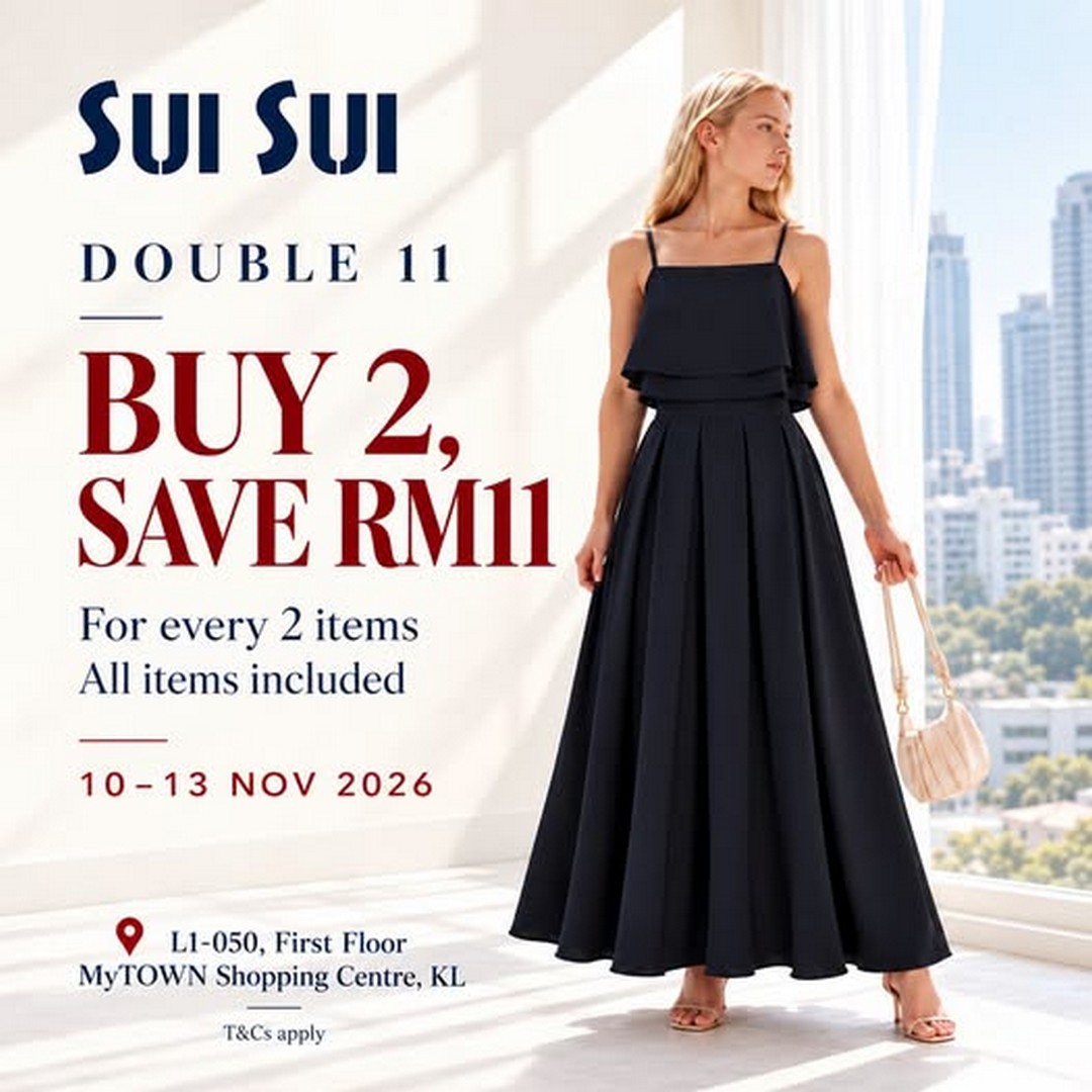 MyTOWN-Shopping-Centre-Shop-More-Save-More-Promotion 10–13 November 2026: MyTOWN Shopping Centre Shop More, Save More Promotion – Get RM11 Off for Every 2 Items Purchased