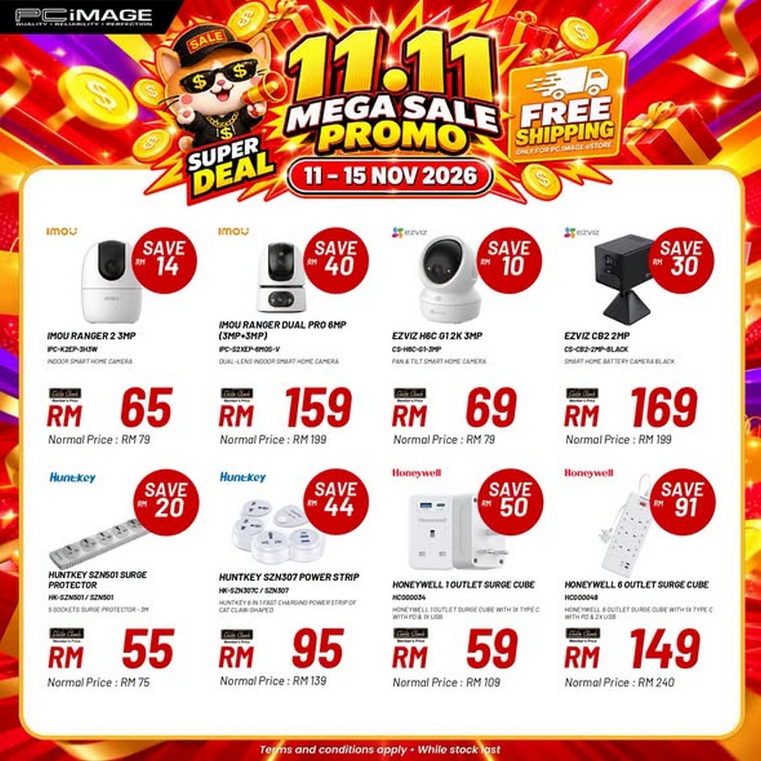 PC-Image-11.11-Mega-Sale-Promotion-Save-Up-to-RM3800-2 11–15 November 2026: PC Image 11.11 Mega Sale Promotion, Save Up to RM3,800 with Free Shipping on the eStore