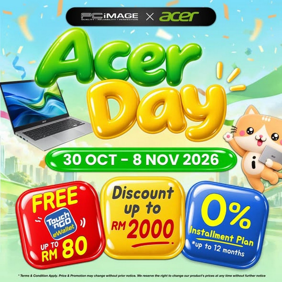 PC-Image-Acer-Day-2026-Promotion-–-Enjoy-Discounts-Up-to-RM2000-4 30 October–8 November 2026: PC Image Acer Day 2026 Promotion – Enjoy Discounts Up to RM2,000, Free TNG eWallet Rewards, Gaming Accessories and More at Selected Outlets Nationwide