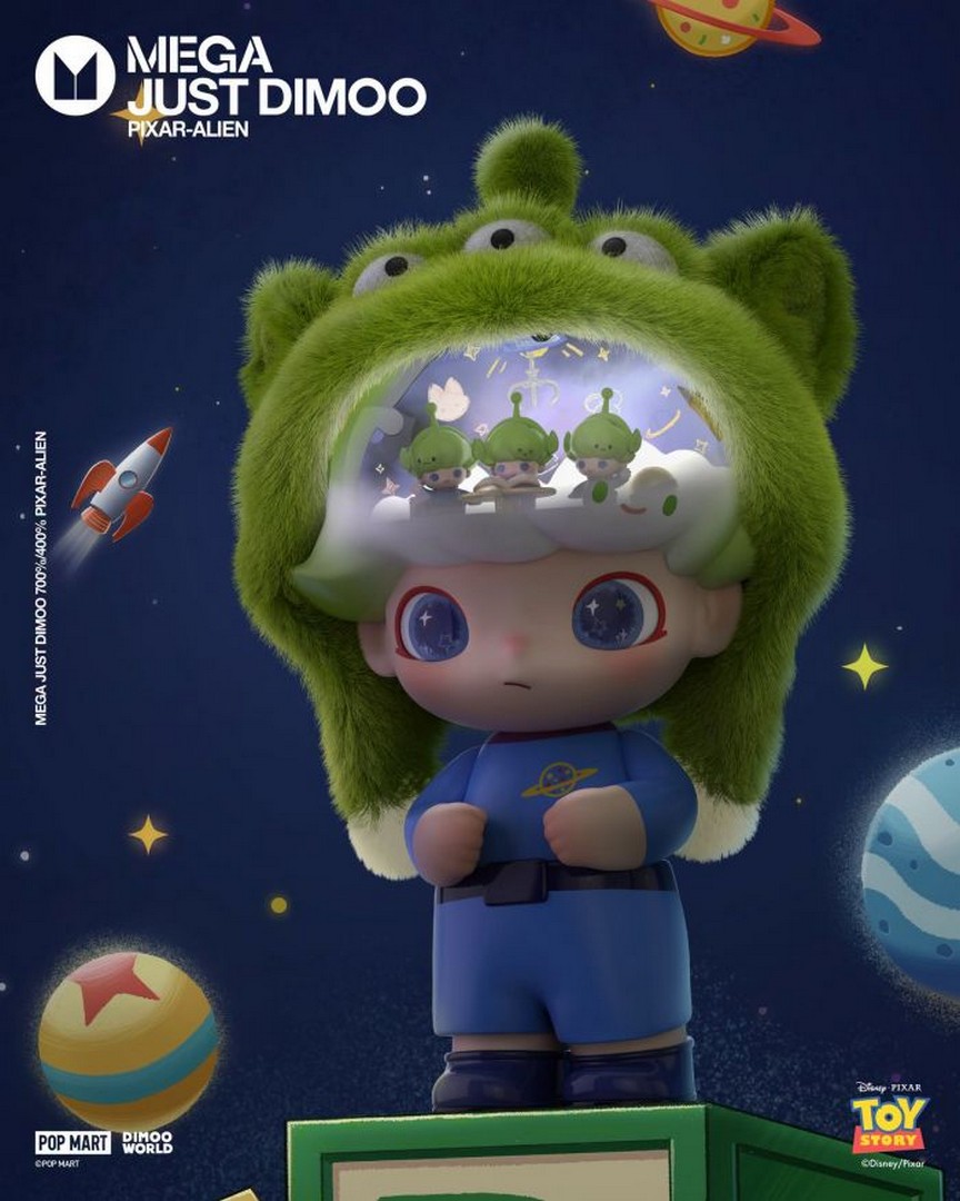 POP-MART-MEGA-JUST-DIMOO-PIXAR-Alien-400-700-2 9 October 2026 onwards: POP MART: MEGA JUST DIMOO PIXAR-Alien 400% & 700% Figures Launch at Selected Stores