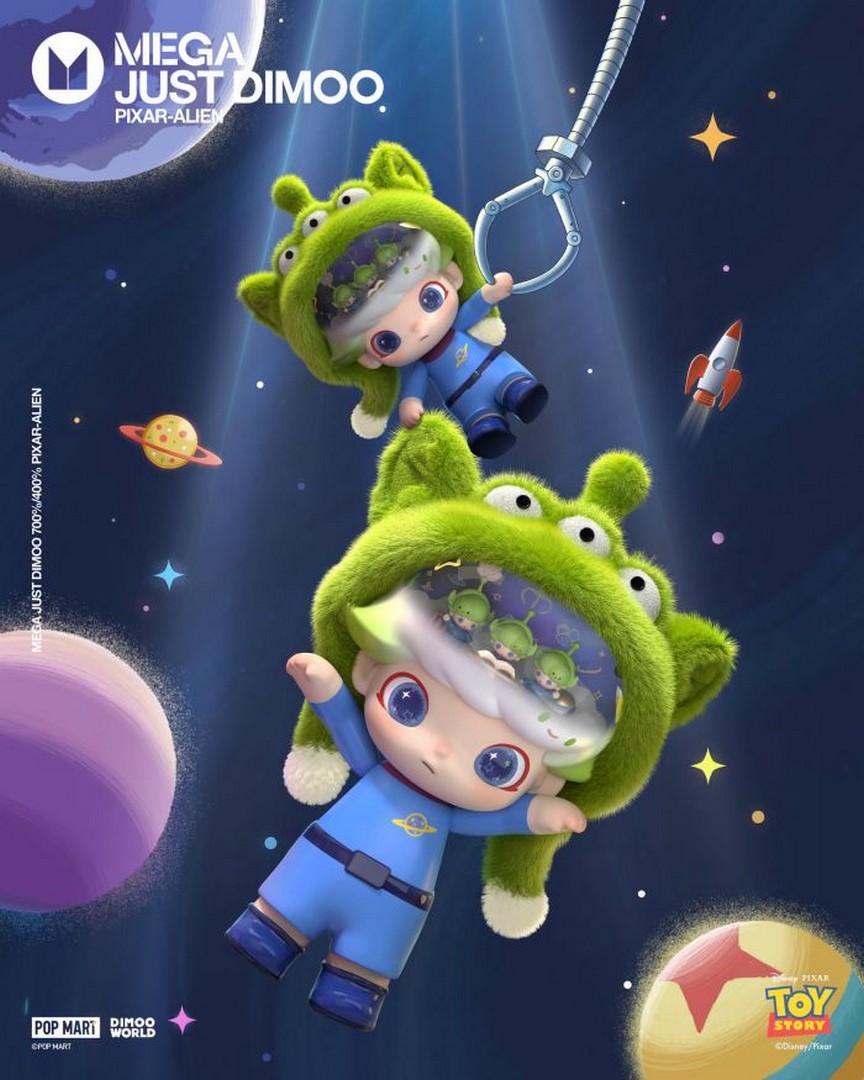 POP-MART-MEGA-JUST-DIMOO-PIXAR-Alien-400-700-3 9 October 2026 onwards: POP MART: MEGA JUST DIMOO PIXAR-Alien 400% & 700% Figures Launch at Selected Stores