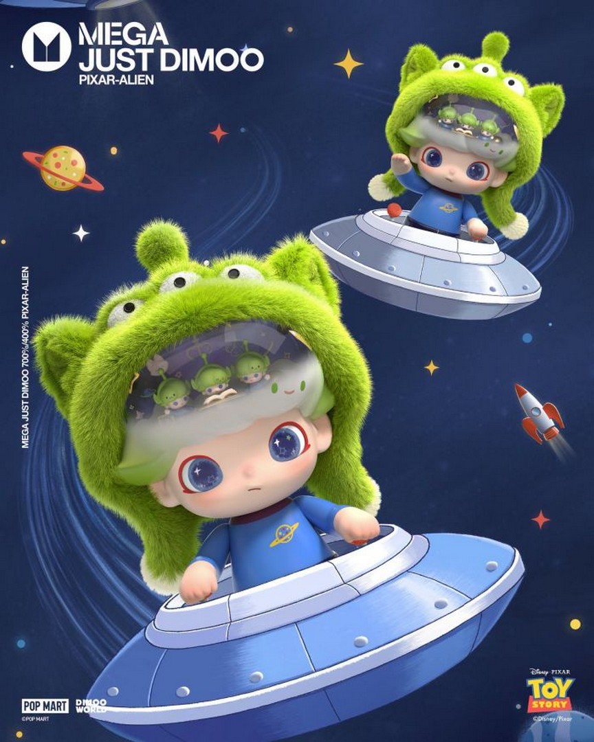 POP-MART-MEGA-JUST-DIMOO-PIXAR-Alien-400-700-4 9 October 2026 onwards: POP MART: MEGA JUST DIMOO PIXAR-Alien 400% & 700% Figures Launch at Selected Stores
