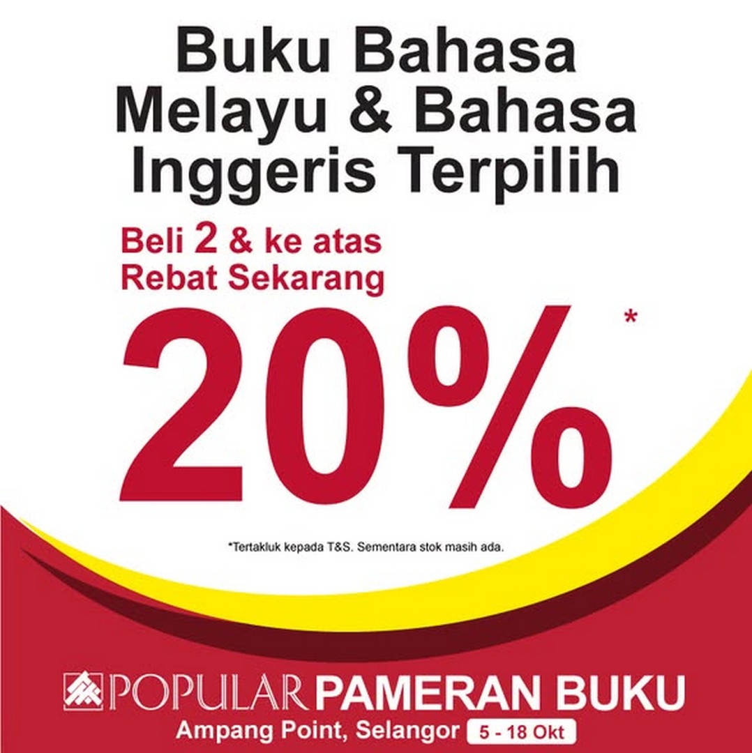 POPULAR-Ampang-Point-Book-Sale-and-Promotion-with-Up-to-79-1 5-19 October 2026: POPULAR Ampang Point: Book Sale and Promotion with Up to 79% Rebates, 20% Book Rebate and Free RM5 Voucher in Selangor