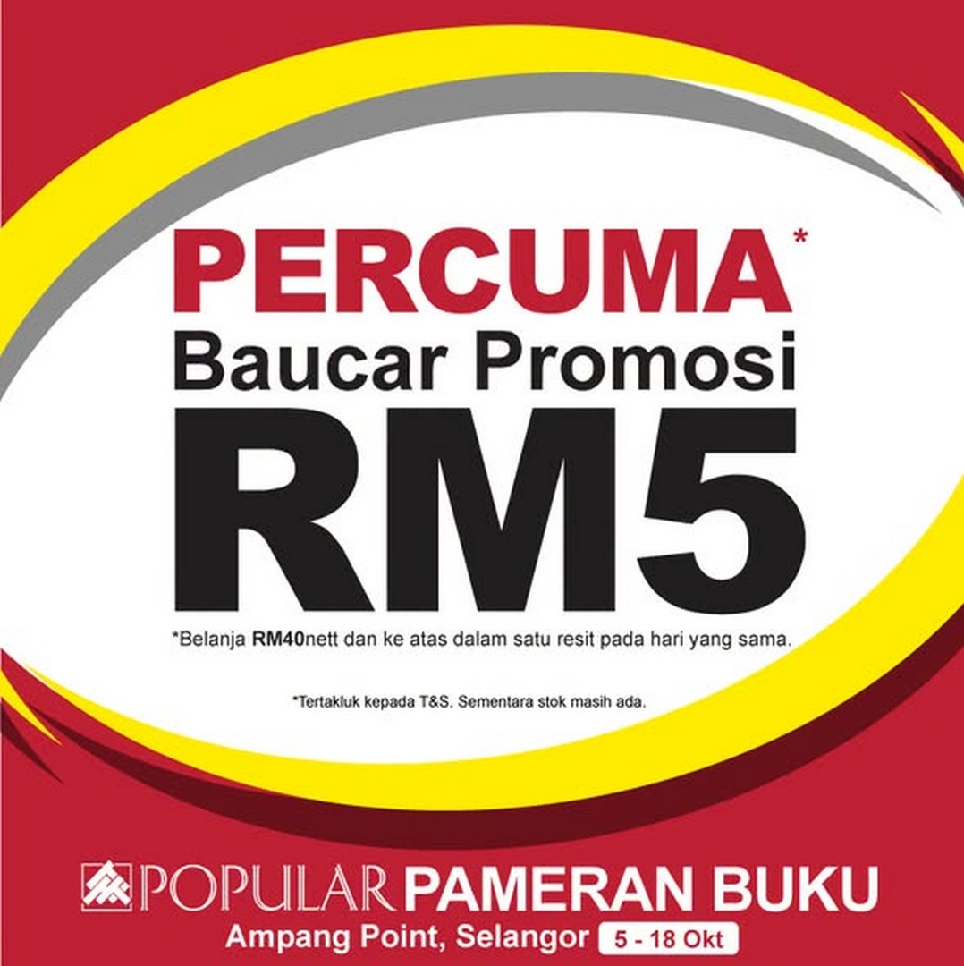 POPULAR-Ampang-Point-Book-Sale-and-Promotion-with-Up-to-79-2 5-19 October 2026: POPULAR Ampang Point: Book Sale and Promotion with Up to 79% Rebates, 20% Book Rebate and Free RM5 Voucher in Selangor