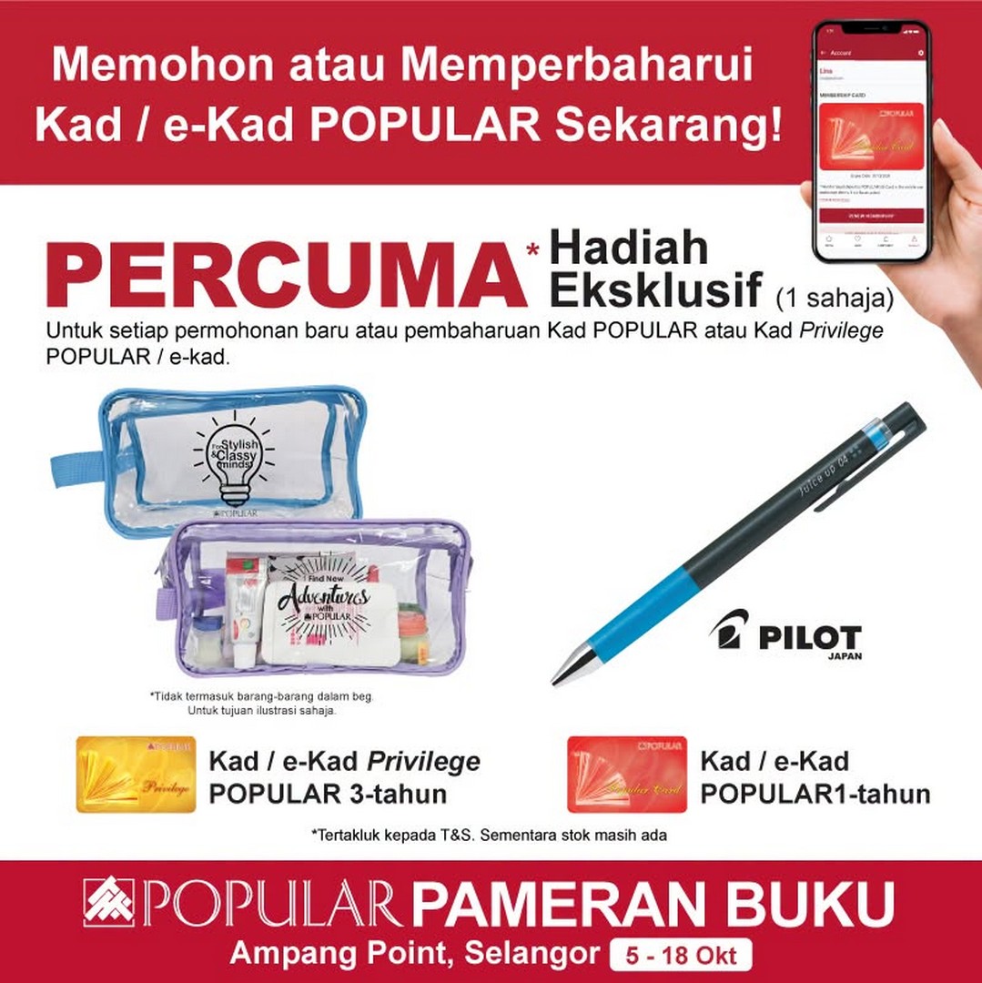 POPULAR-Ampang-Point-Book-Sale-and-Promotion-with-Up-to-79-5 5-19 October 2026: POPULAR Ampang Point: Book Sale and Promotion with Up to 79% Rebates, 20% Book Rebate and Free RM5 Voucher in Selangor