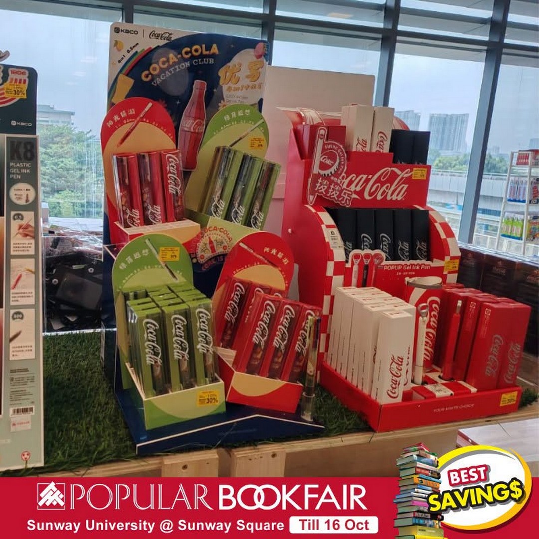 POPULAR-Book-Bookfair-Promotion-at-Sunway-University-5 12-16 October 2026: POPULAR Book: Bookfair Promotion at Sunway University, Sunway Square with 20% Member Rebate, RM10 Promotion Vouchers and Free Exclusive Gifts
