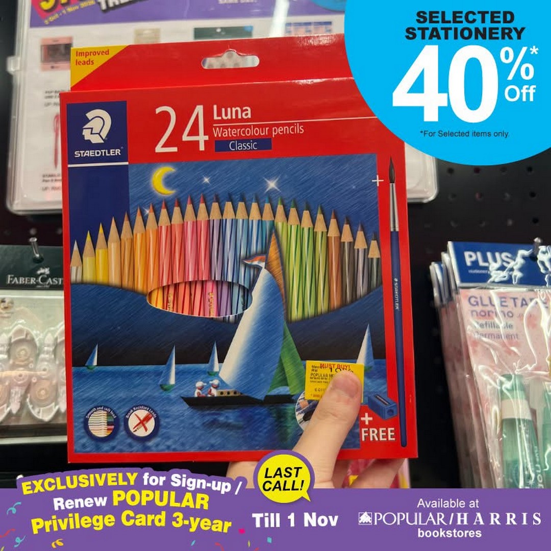 POPULAR-Book-Malaysia-Members-Syok-Giler-Promotion-15 30 October–1 November 2026: POPULAR Book Malaysia Members' Syok Giler Promotion – Enjoy 30% OFF Regular-Priced Books & 40% OFF Selected Stationery at All POPULAR and HARRIS Bookstores
