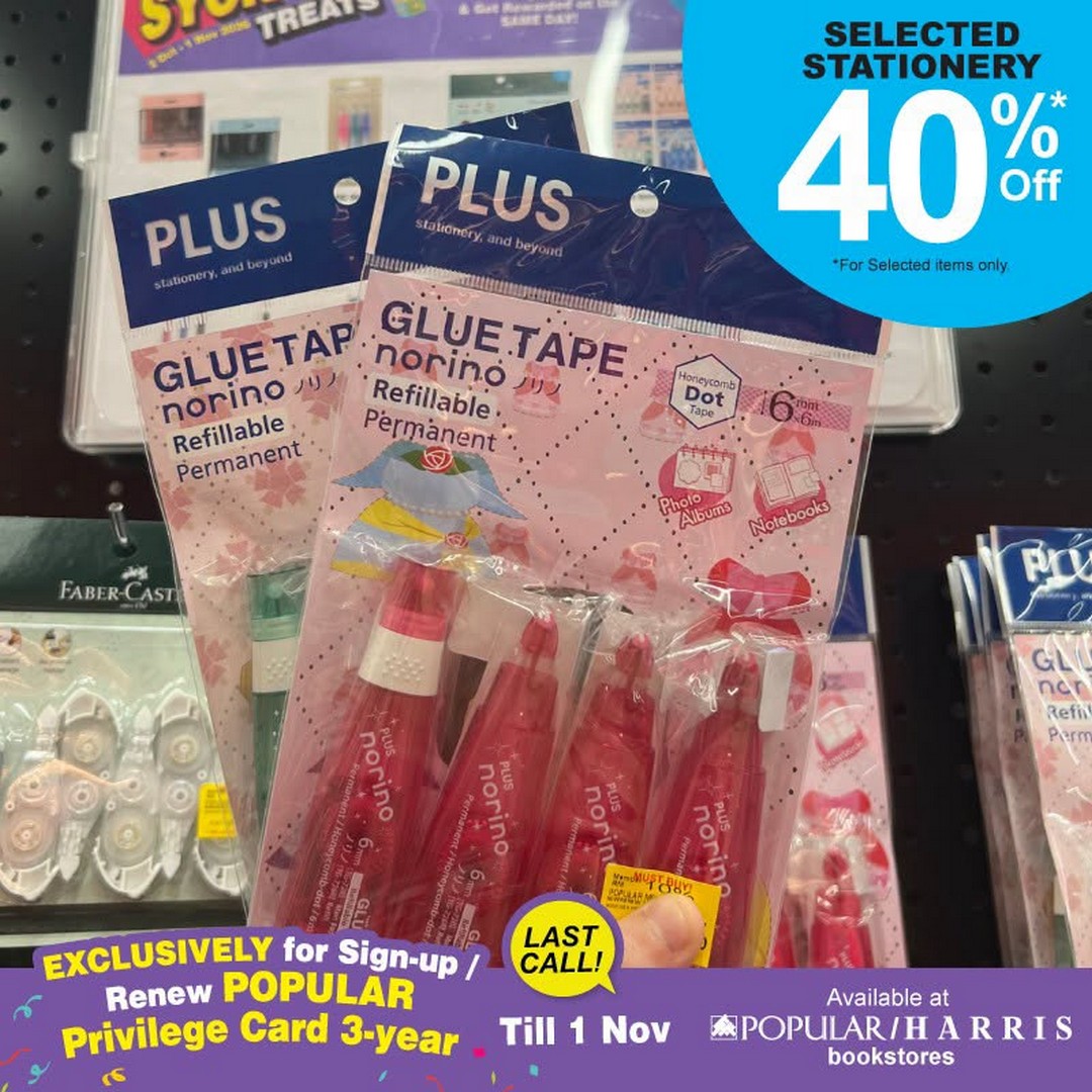 POPULAR-Book-Malaysia-Members-Syok-Giler-Promotion-17 30 October–1 November 2026: POPULAR Book Malaysia Members' Syok Giler Promotion – Enjoy 30% OFF Regular-Priced Books & 40% OFF Selected Stationery at All POPULAR and HARRIS Bookstores