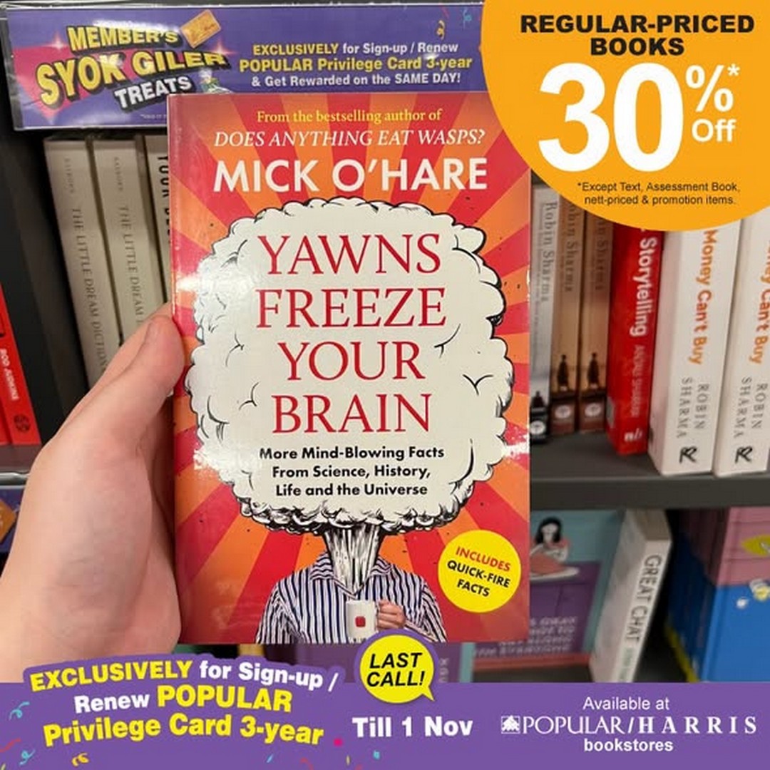 POPULAR-Book-Malaysia-Members-Syok-Giler-Promotion-2 30 October–1 November 2026: POPULAR Book Malaysia Members' Syok Giler Promotion – Enjoy 30% OFF Regular-Priced Books & 40% OFF Selected Stationery at All POPULAR and HARRIS Bookstores